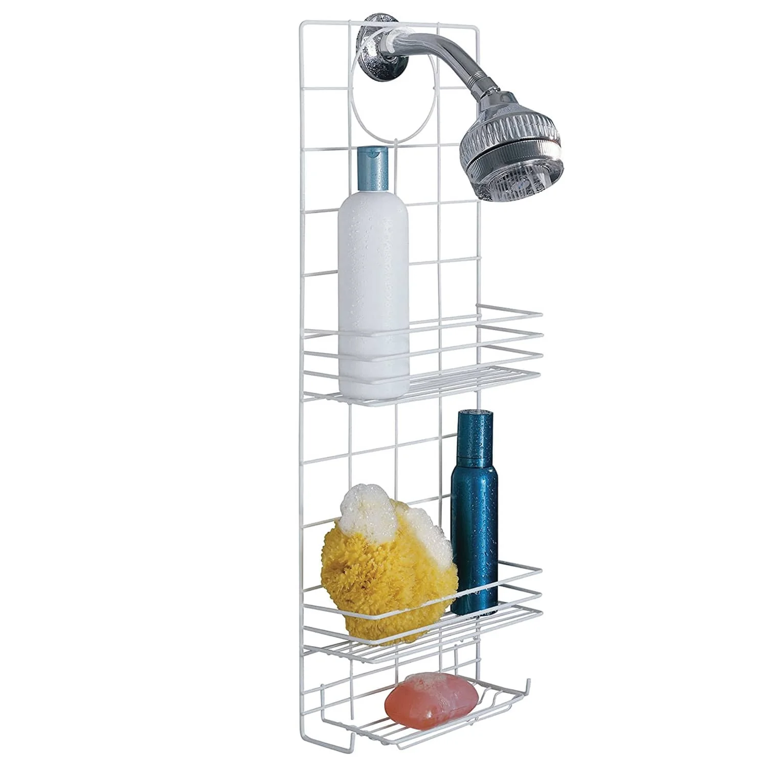 Better Houseware White-Coated Steel Shower Caddy - Image 3
