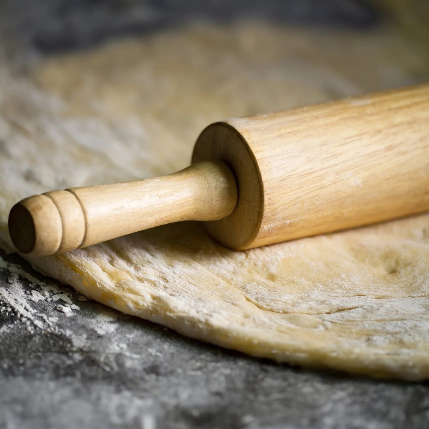 Better Houseware Wooden Rolling Pin with Nylon Bearings, Medium - Image 2