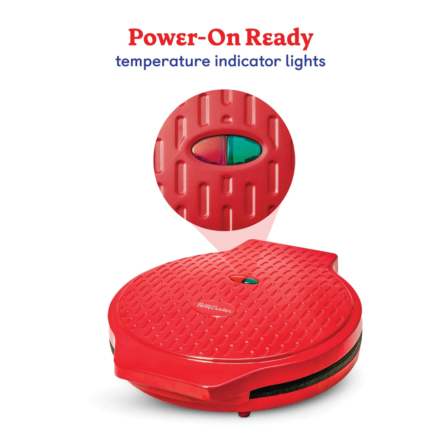 Betty Crocker 12-In. Pizza Maker, Red - Image 4