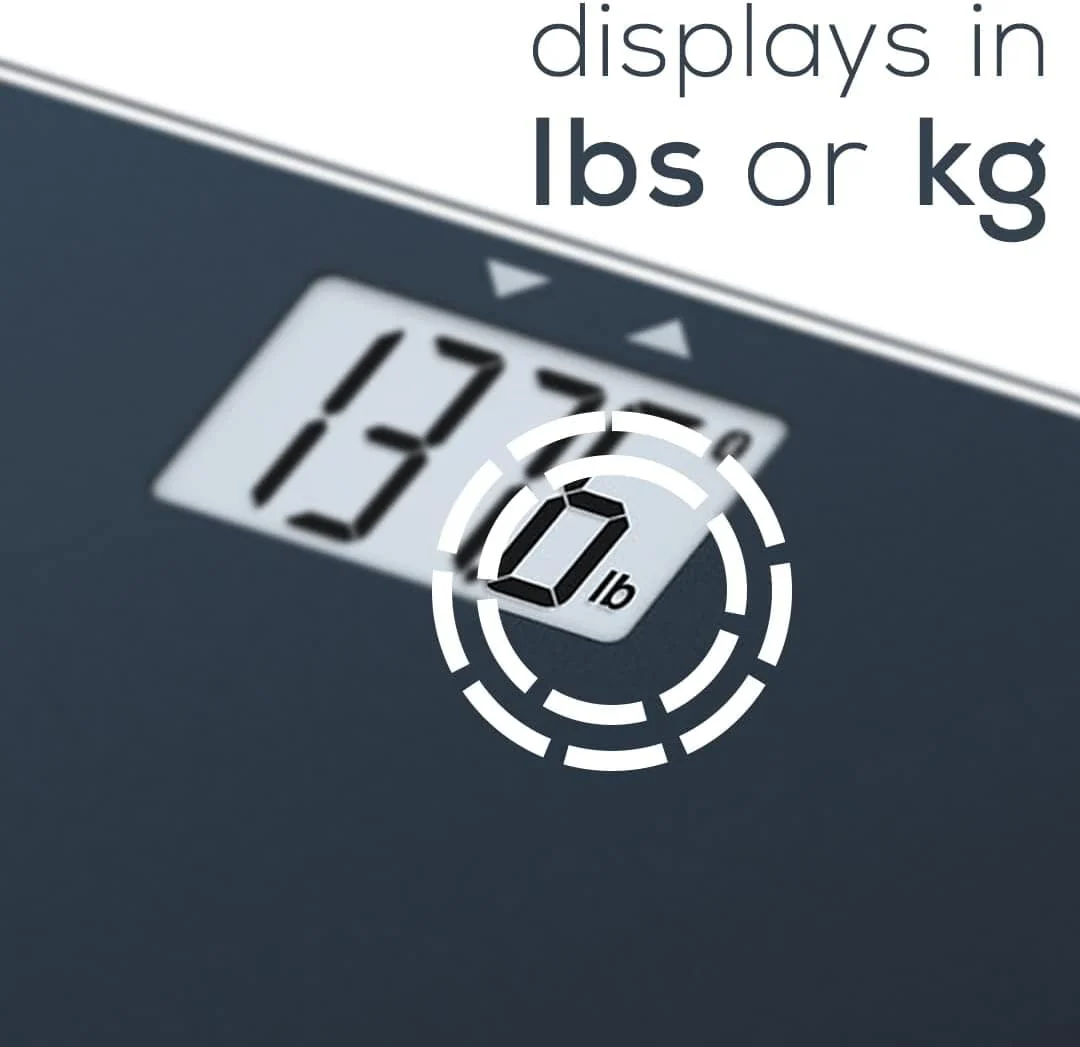 Beurer Bluetooth Glass Scale with BMI Measurement, Smart Digital Bathroom Scale Connects with Health App Analyzer, Black - Image 10