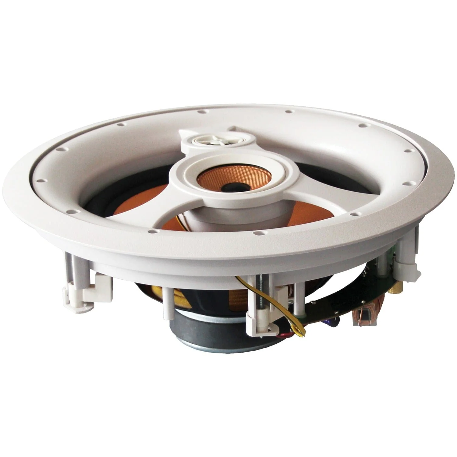 BIC America 10-In. 250-Watt Acoustech H310C 10-In. 3-Way In-Ceiling Speaker with Woven Fiber Woofers and Liquid-Cooled Titanium Tweeter, 8 Ohms - Image 3