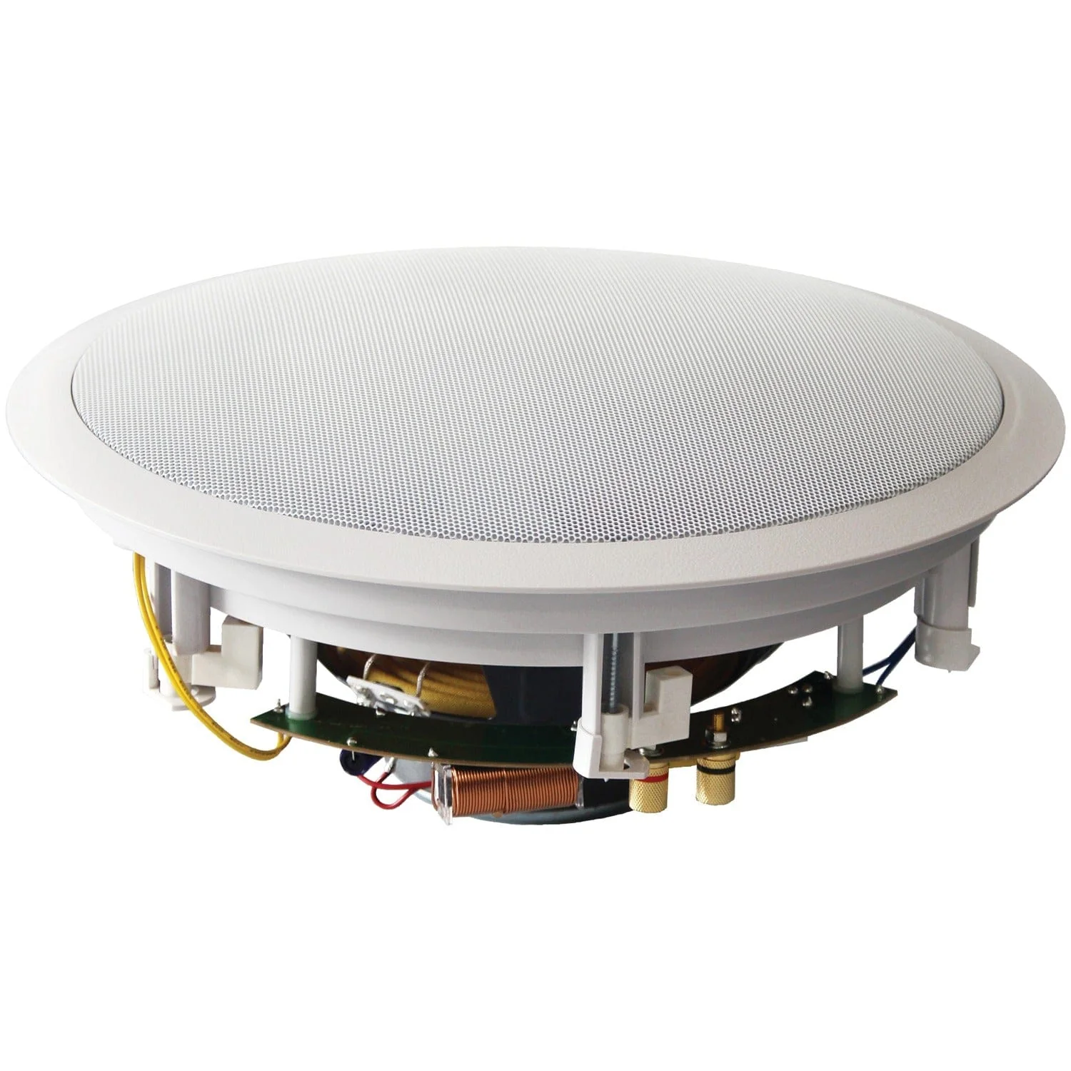 BIC America 10-In. 250-Watt Acoustech H310C 10-In. 3-Way In-Ceiling Speaker with Woven Fiber Woofers and Liquid-Cooled Titanium Tweeter, 8 Ohms - Image 4