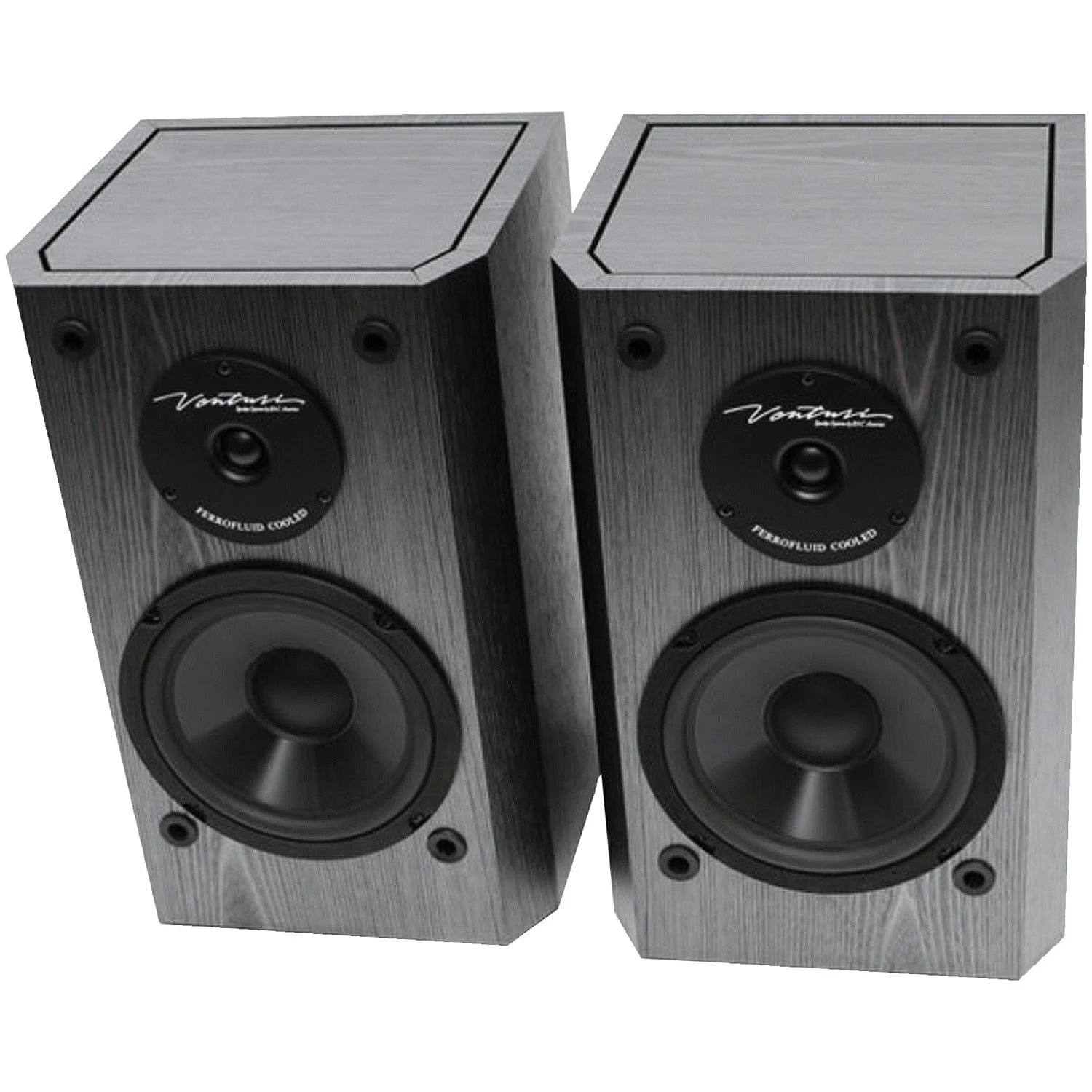 BIC America 175-Watt Venturi DV62si Powered Bookshelf/Surround Sound Speaker Set with 6.5-In. Woofers, Pair - Image 5