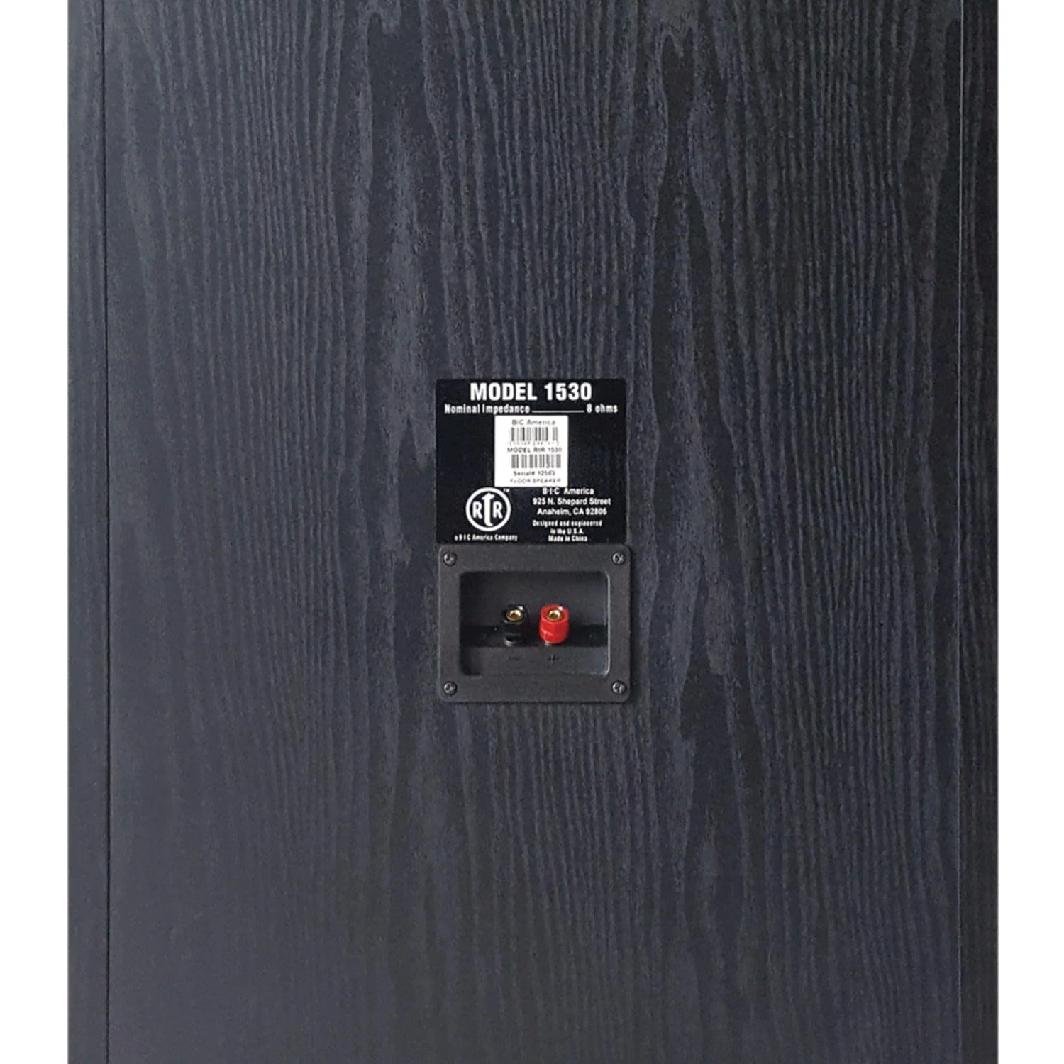 BIC America RtR Series RtR 1530 15-In. Indoor 3-Way Tower Speaker, 325 Watts, Black - Image 4