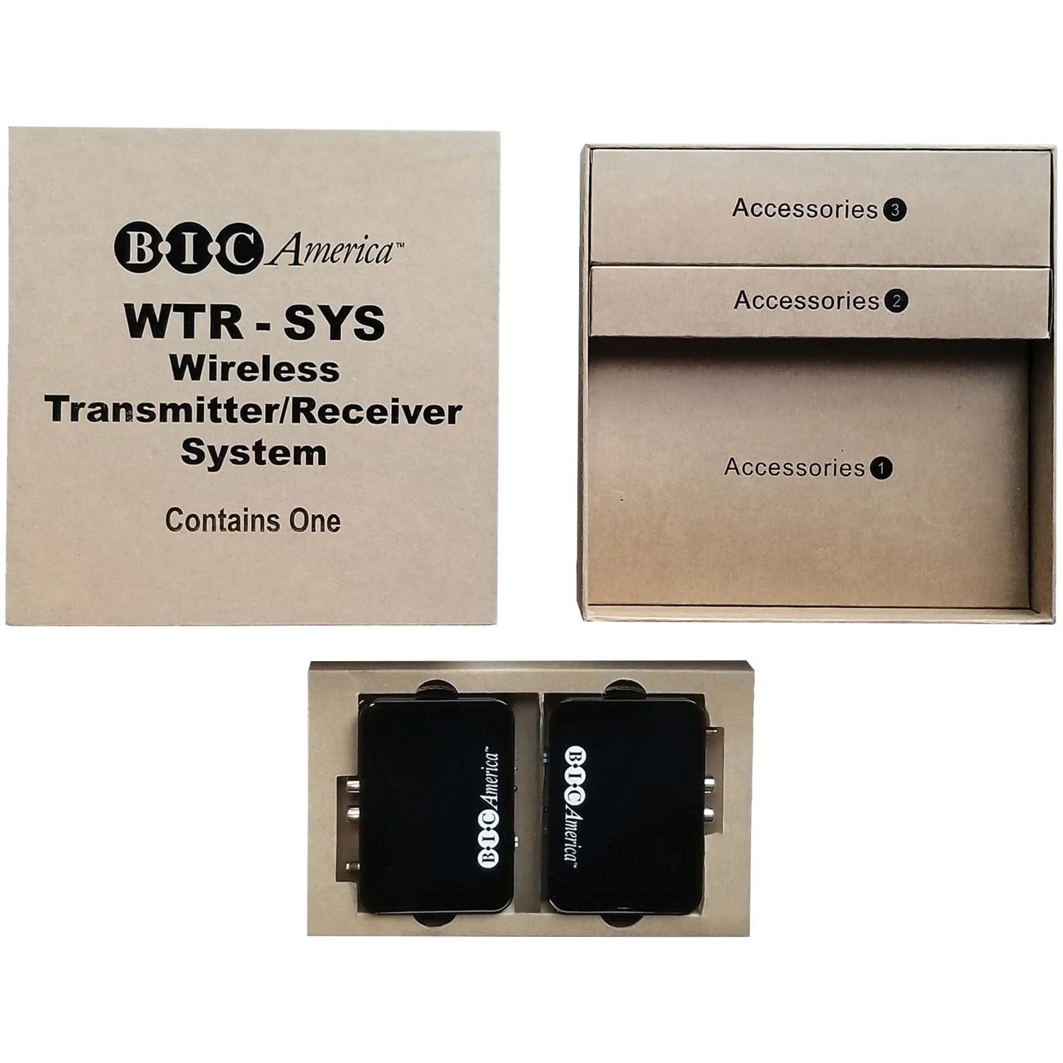 BIC America WTR-SYS 4-Channel Wireless Audio Transmitter/Receiver Kit for Powered Subs and Speakers - Image 5