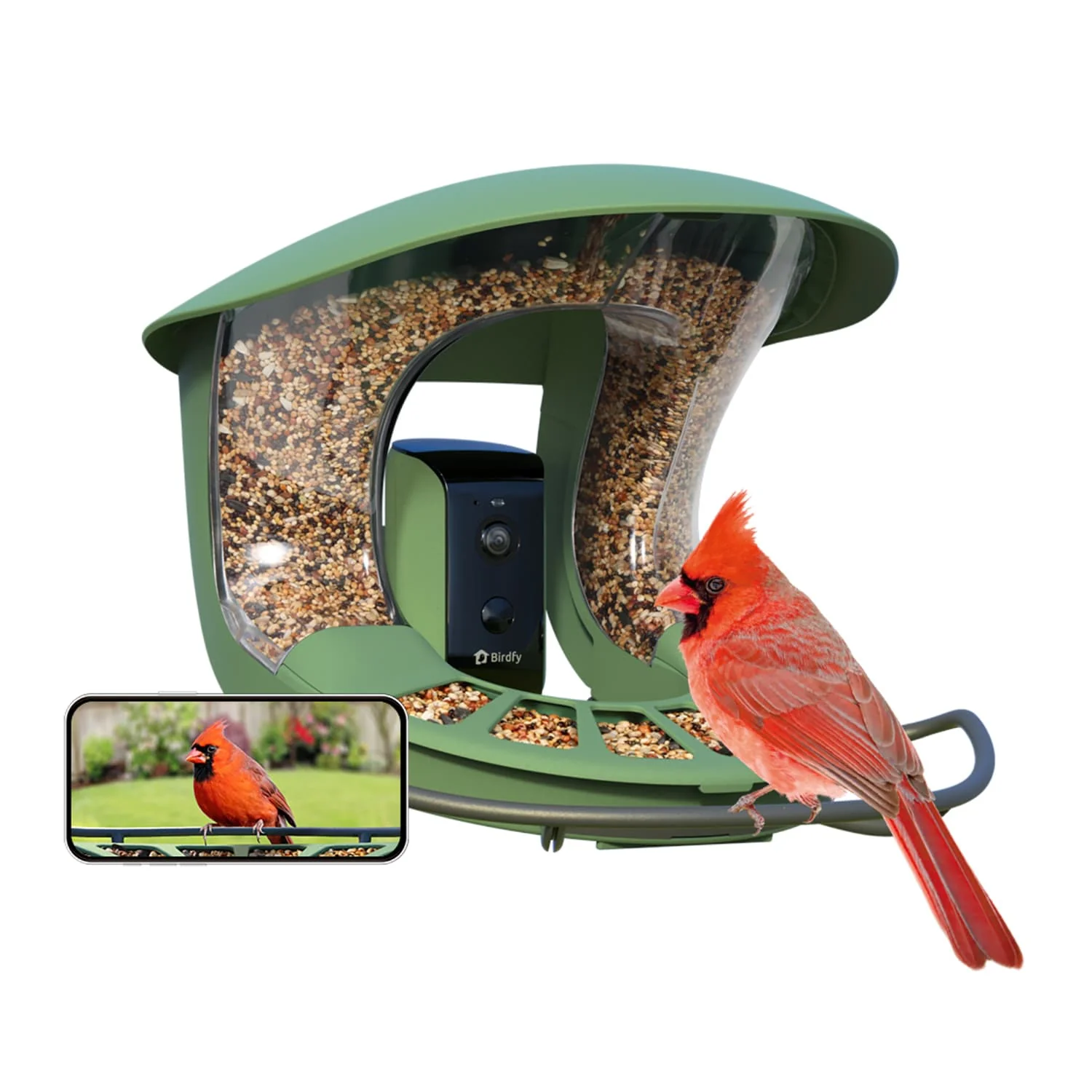 Birdfy Feeder 2 with Camera, Solar Panel, and AI by Subscription - Image 4