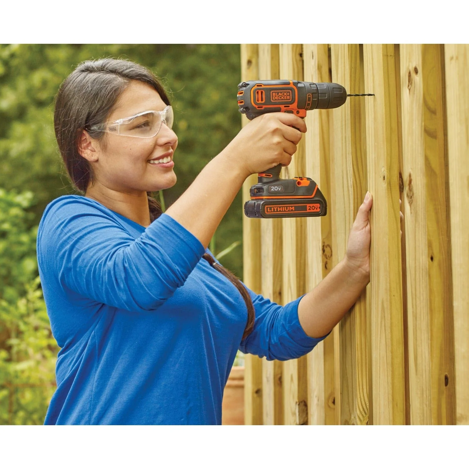 Black+Decker 20-Volt MAX* Lithium Single-Speed Drill/Driver - Image 4