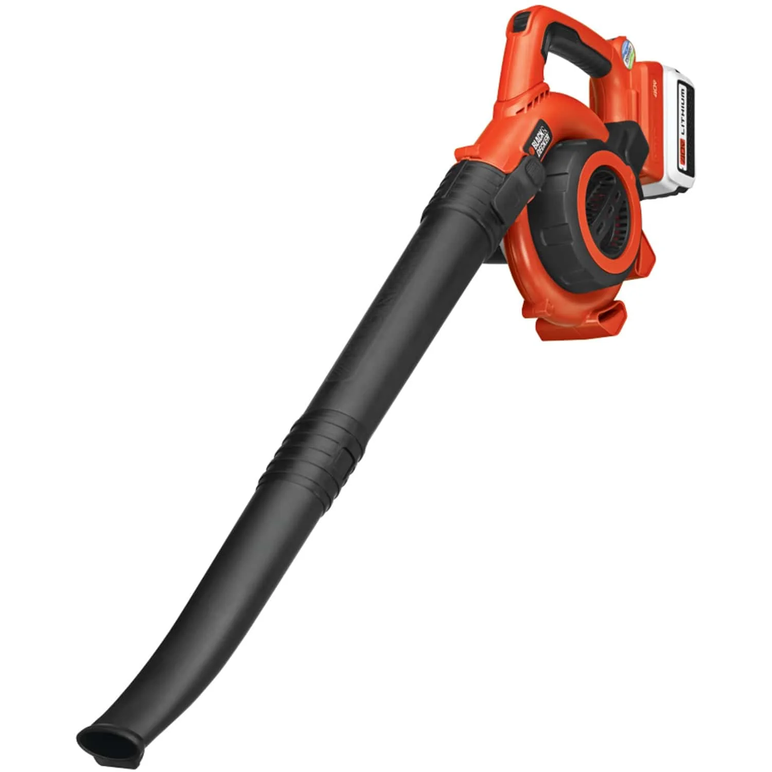 Black+Decker 40-Volt MAX* Cordless Leaf Blower and Vacuum with Collection Bag, Battery, and Charger, LSWV36 - Image 2
