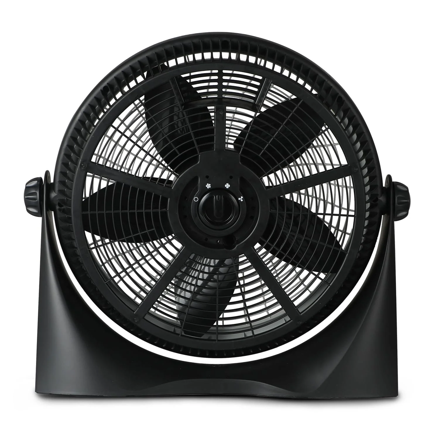 Black+Decker BFF16B 16-In. 3-Speed Portable Floor Fan with Adjustable Tilt, Black - Image 3