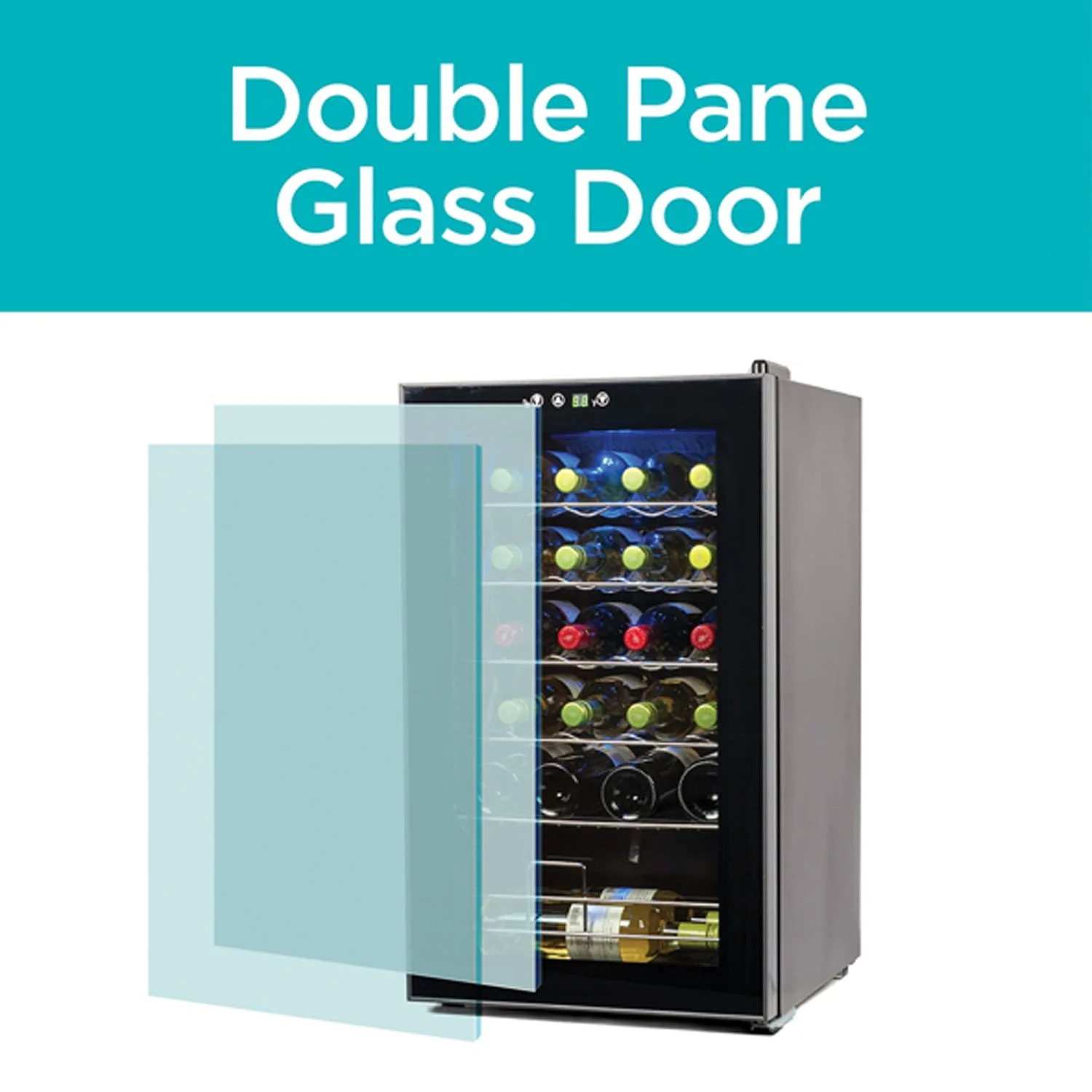 Black+Decker Wine Cellar, 24 Bottle - Image 2
