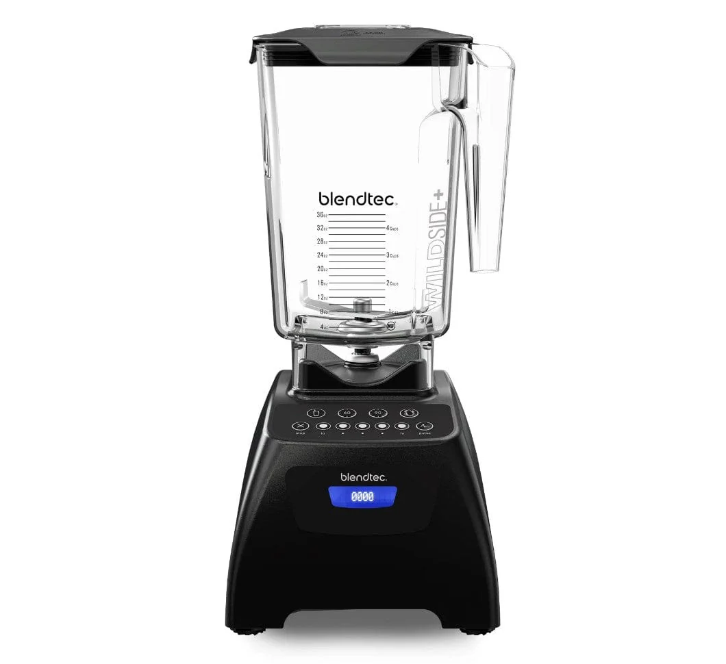 Blendtec Classic 575 Blender, WildSide+ Jar, 5 Speeds, Black