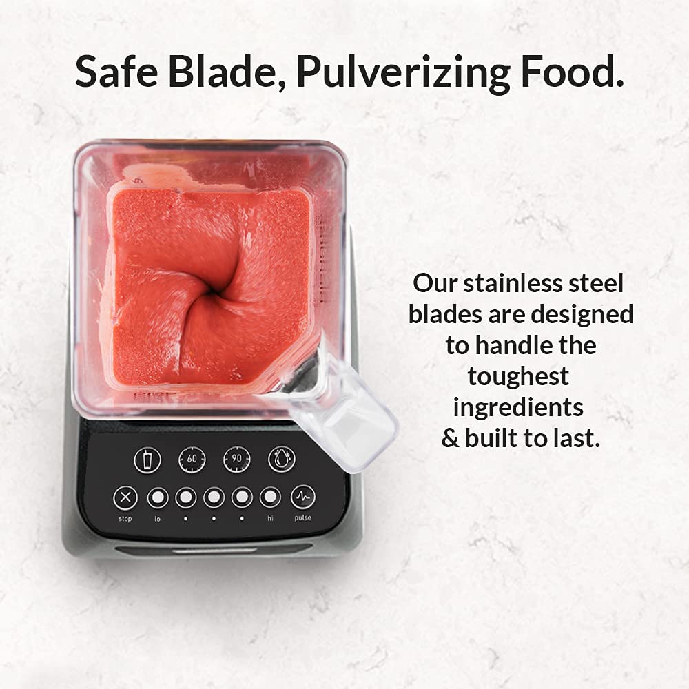 Blendtec Classic 575 Blender, WildSide+ Jar, 5 Speeds, Poppy Red - Image 7