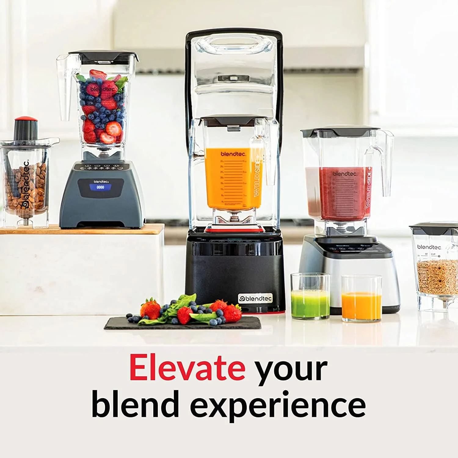 Blendtec Designer 650 Blender, WildSide+ Jar, 8 Speeds, Pomegranate - Image 8