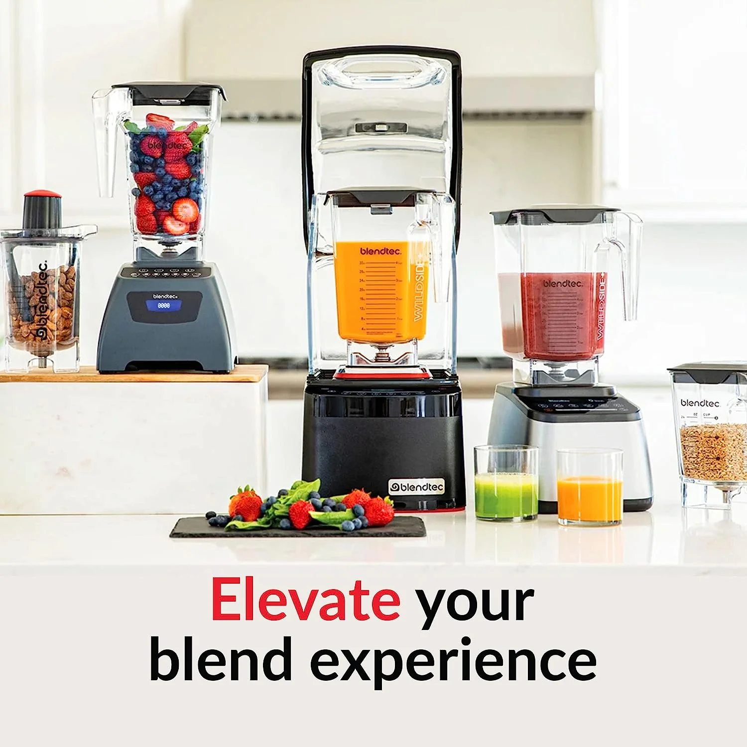 Blendtec Total Blender Classic, WildSide+ Jar, 10 Speeds, Black - Image 4