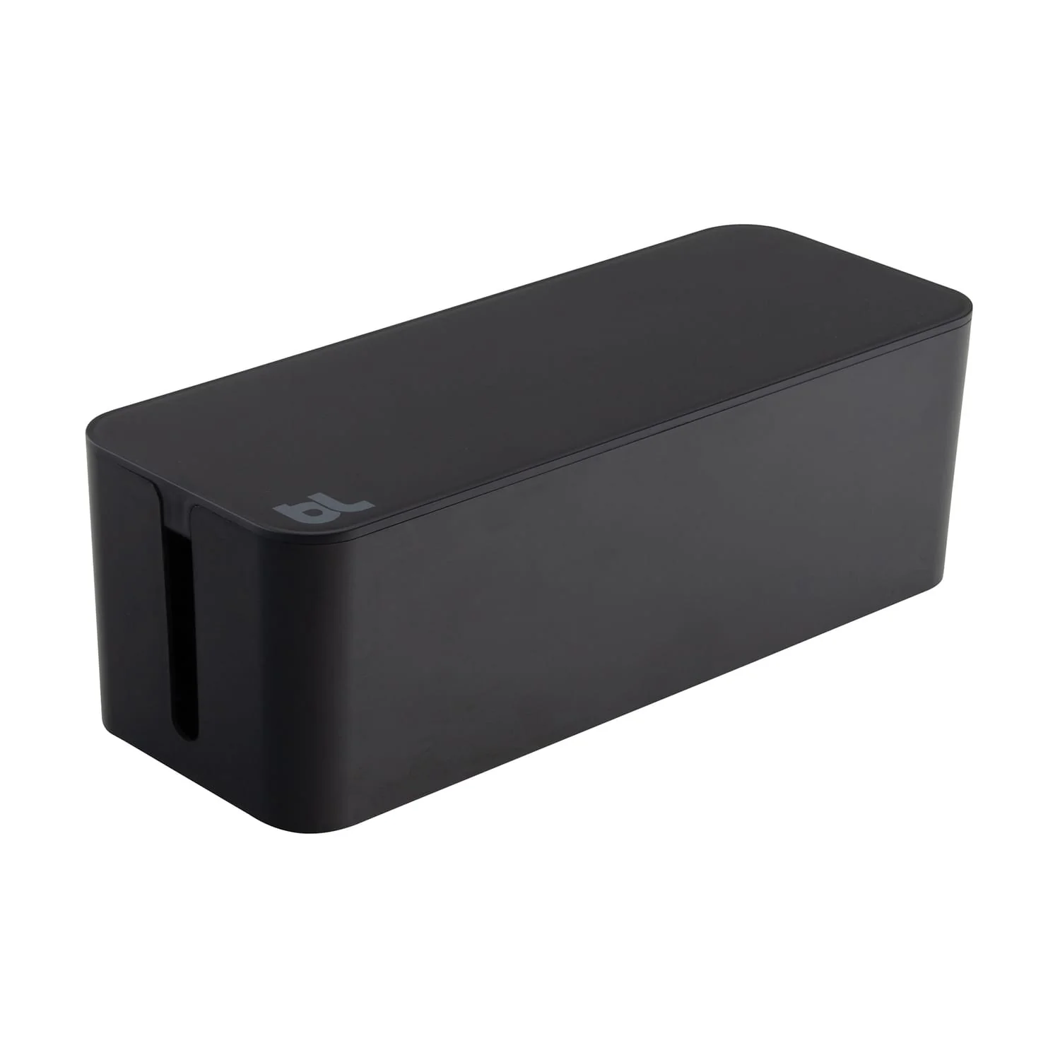 Bluelounge 16 x 6.25 x 5.25-In. CableBox Cable Organizer, BLUCB-01, Black - Image 4