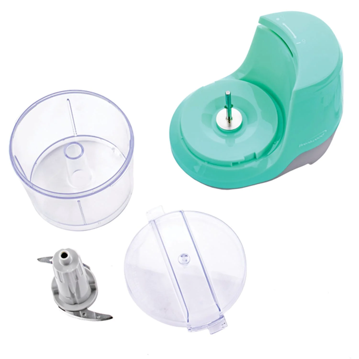 Brentwood 1.5-Cup Mini Food Chopper, Blue - Image 5