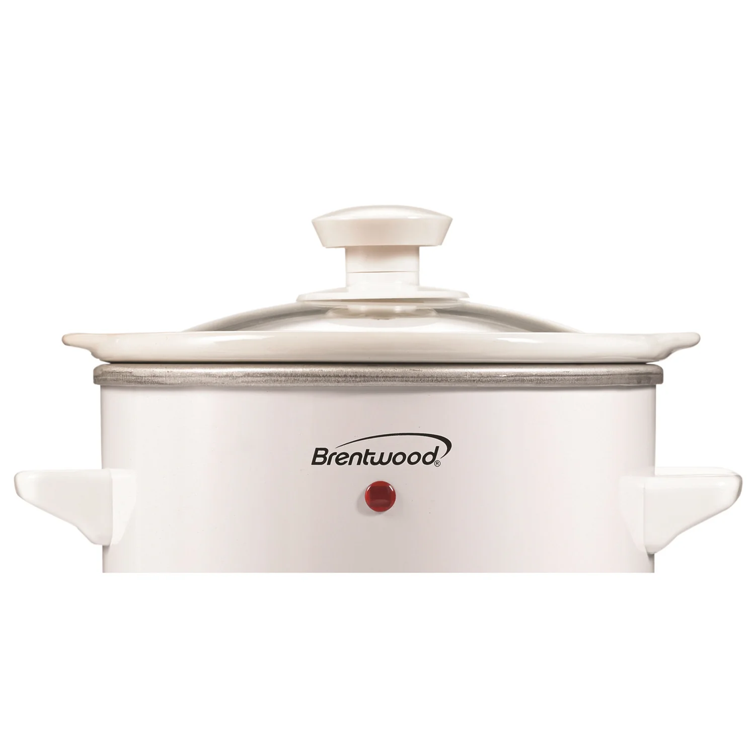 Brentwood 1.5-Qt. 120-Watt Slow Cooker, White - Image 3