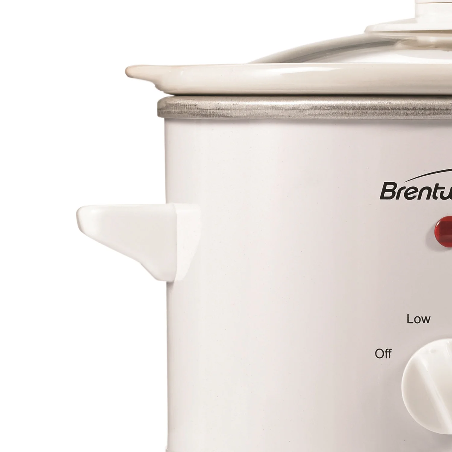 Brentwood 1.5-Qt. 120-Watt Slow Cooker, White - Image 5