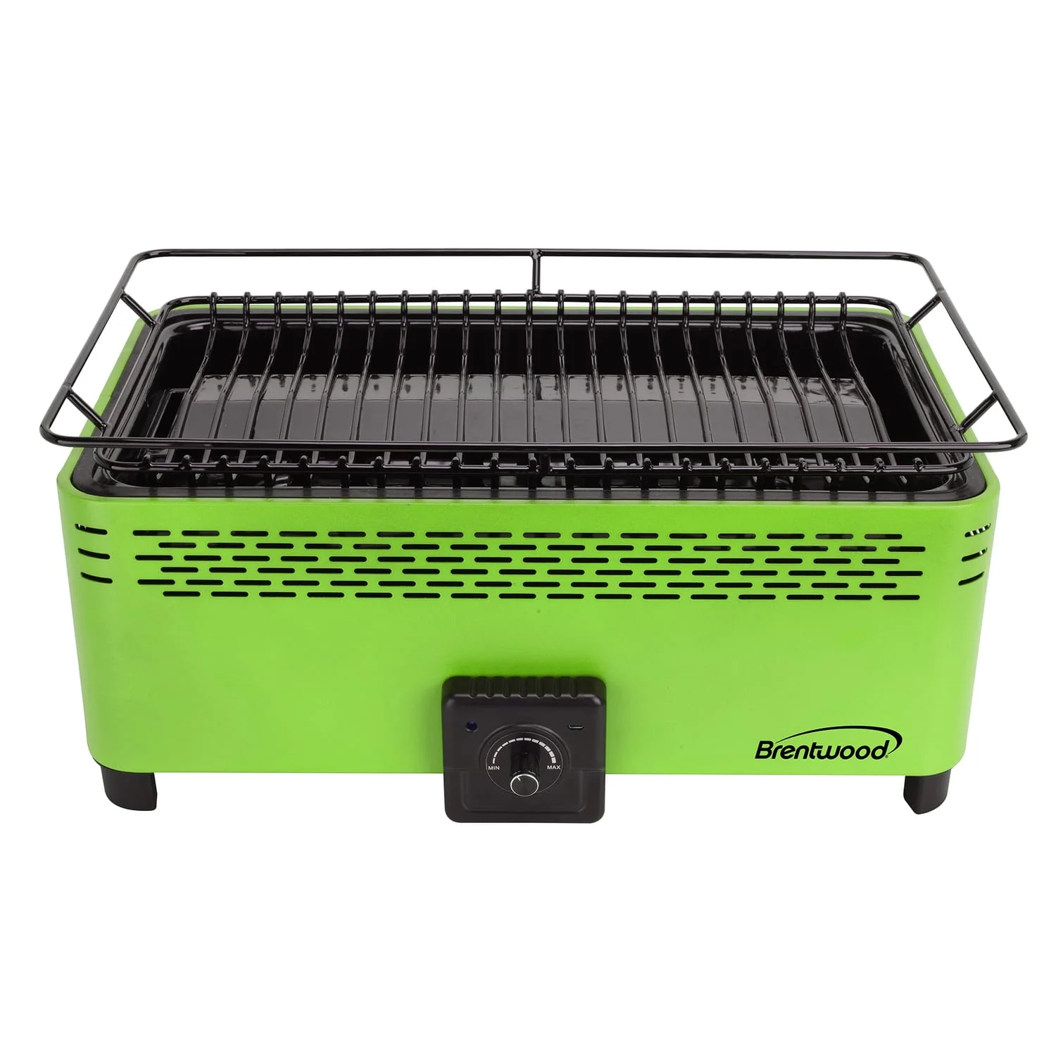Brentwood 14-In. x 8-In. Rectangular Nonstick Smokeless Portable BBQ
