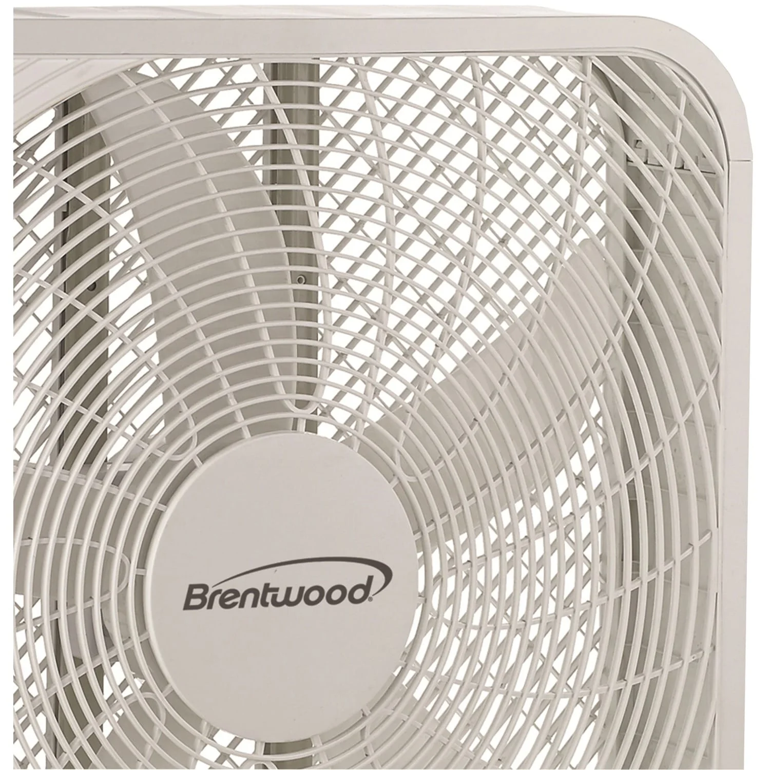 Brentwood 20-In. Portable Box Fan with 3 Speeds, 2294 CFM, 5 Blades, 60 Watts, Slim Design, 72-In. Cord - Image 5