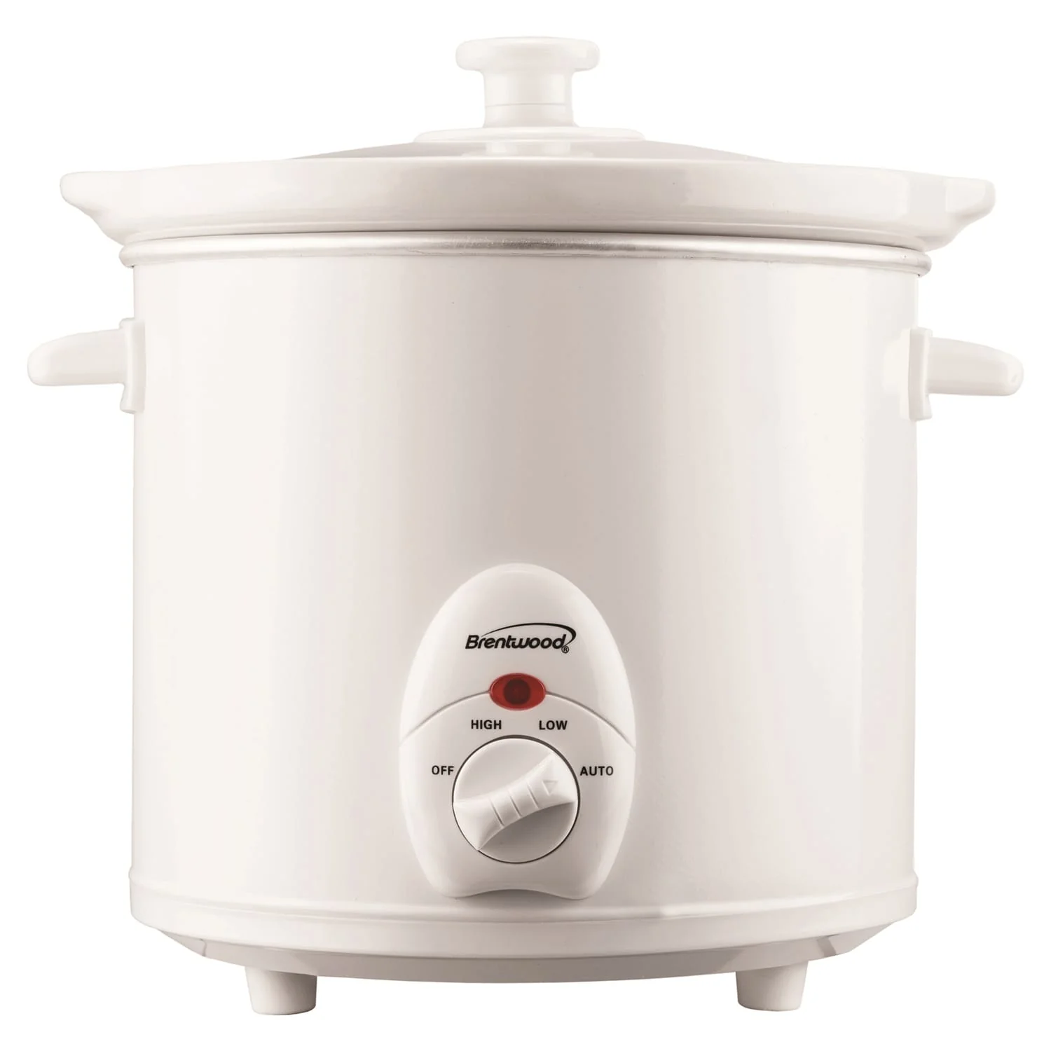 Brentwood 3-Qt. 170-Watt Slow Cooker, White - Image 3