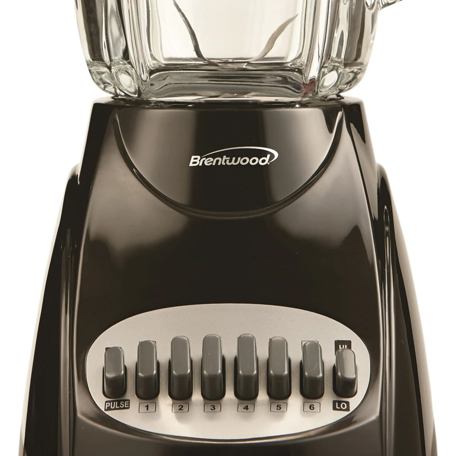 Brentwood 42-Ounce 12-Speed + Pulse Electric Blender with Glass Jar, Black - Image 4