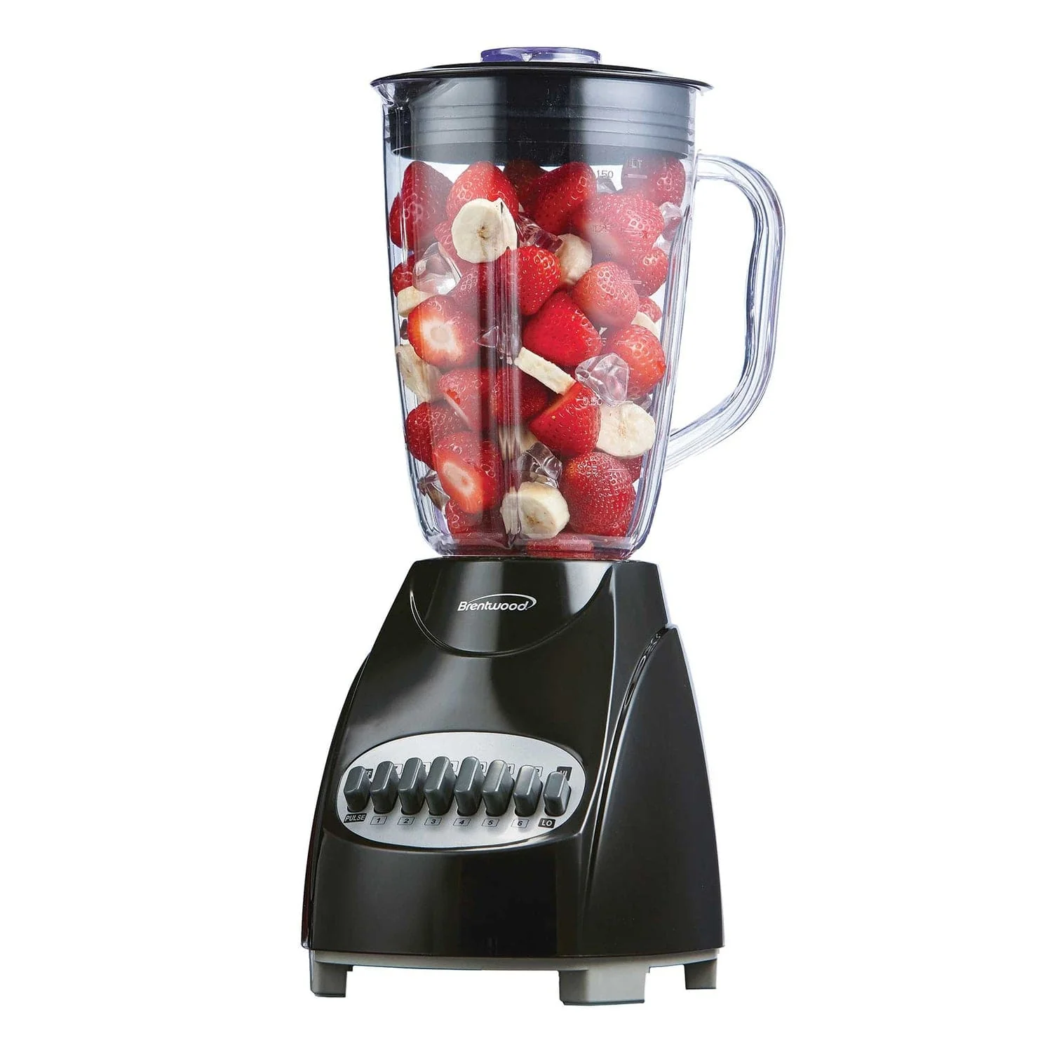 Brentwood 50-Ounce 12-Speed + Pulse Blender, Black - Image 2