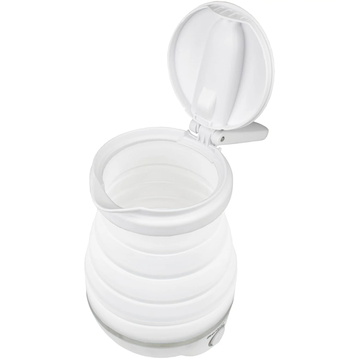 Brentwood .85-Quart Dual-Voltage Collapsible Travel Kettle, White - Image 4