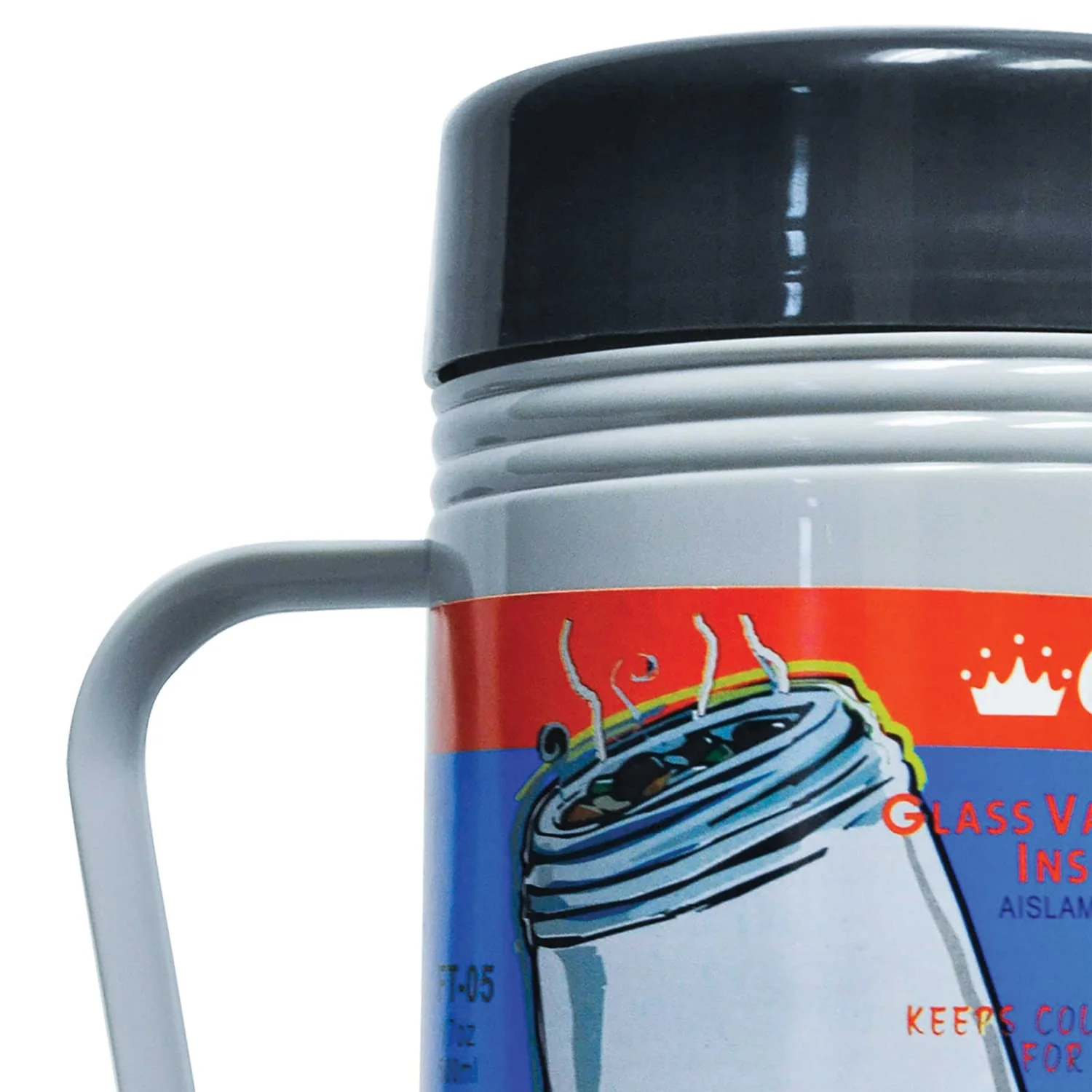 Brentwood Glass and Foam 17-Oz. Vacuum-Insulated Food Jar - Image 4
