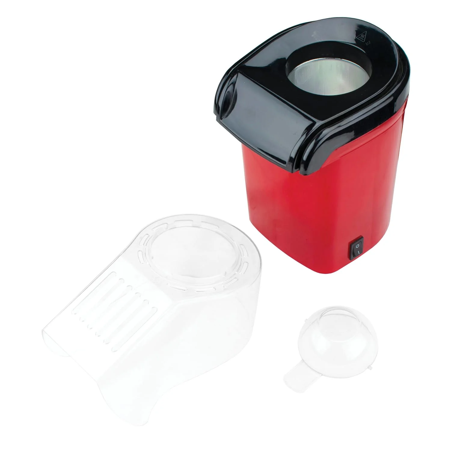 Brentwood Just For Fun 8-Cup Hot Air Popcorn Maker, Red - Image 3