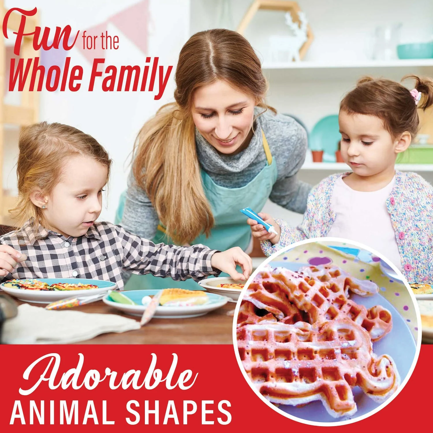 Brentwood Just For Fun Nonstick Animal Shape Electric Food Maker - Image 5