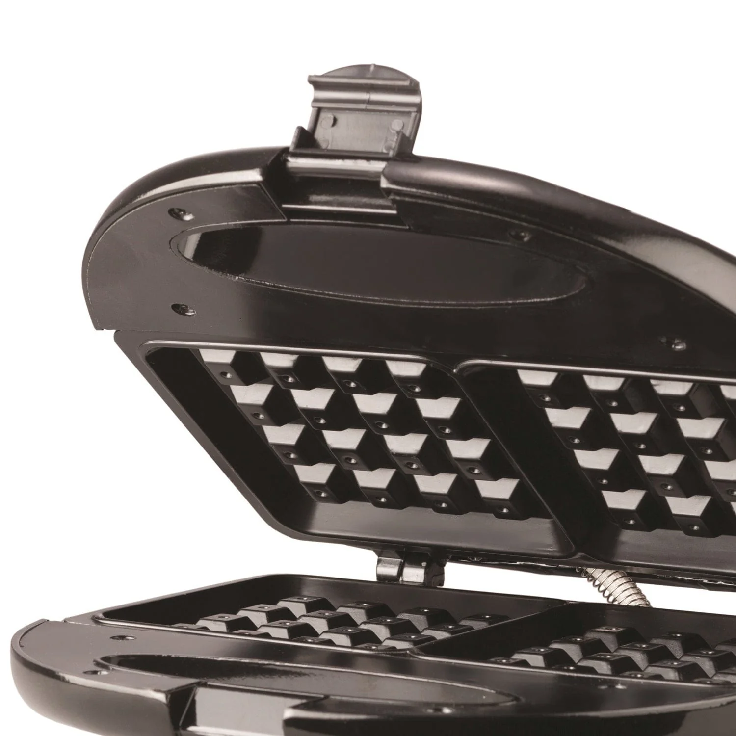 Brentwood Nonstick Dual Waffle Maker, Black - Image 3