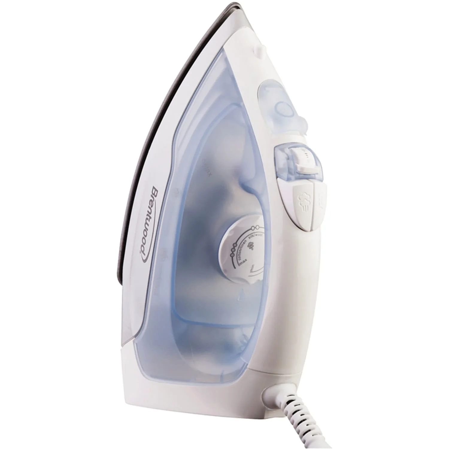 Brentwood Nonstick Steam Iron, Silver - Image 2
