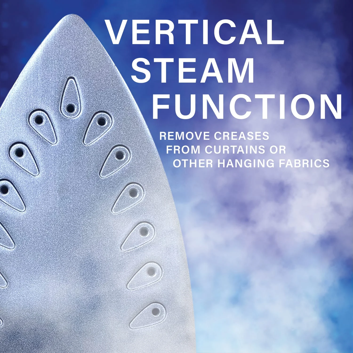 Brentwood Nonstick Steam Iron, Silver - Image 4