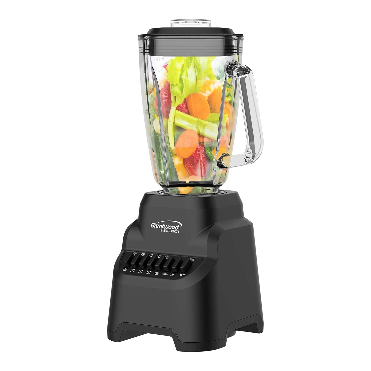 Brentwood Select 5.3-Cup 500-Watt 10-Speed Countertop Blender with Pulse Button