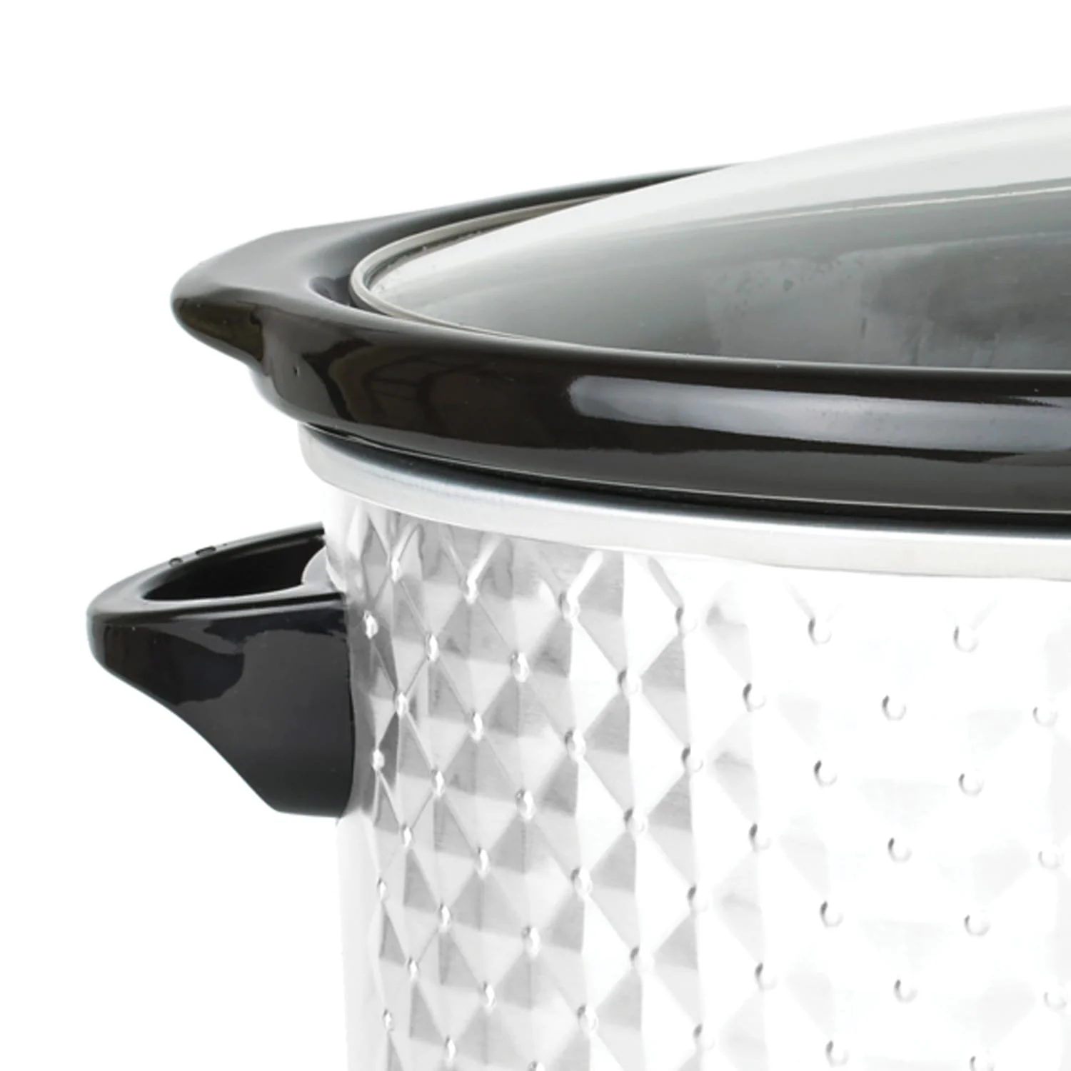 Brentwood Select 7-Qt. Slow Cooker, Pearl White - Image 2