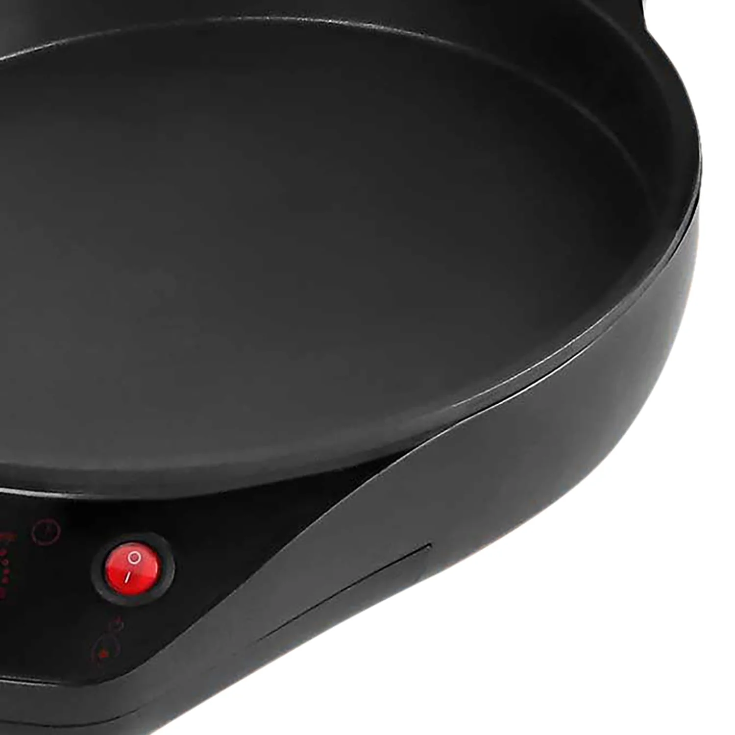 Brentwood TS-124R 1200-Watt 12-In. Non-Stick Pizza Maker and Grill with Timer, Red - Image 3