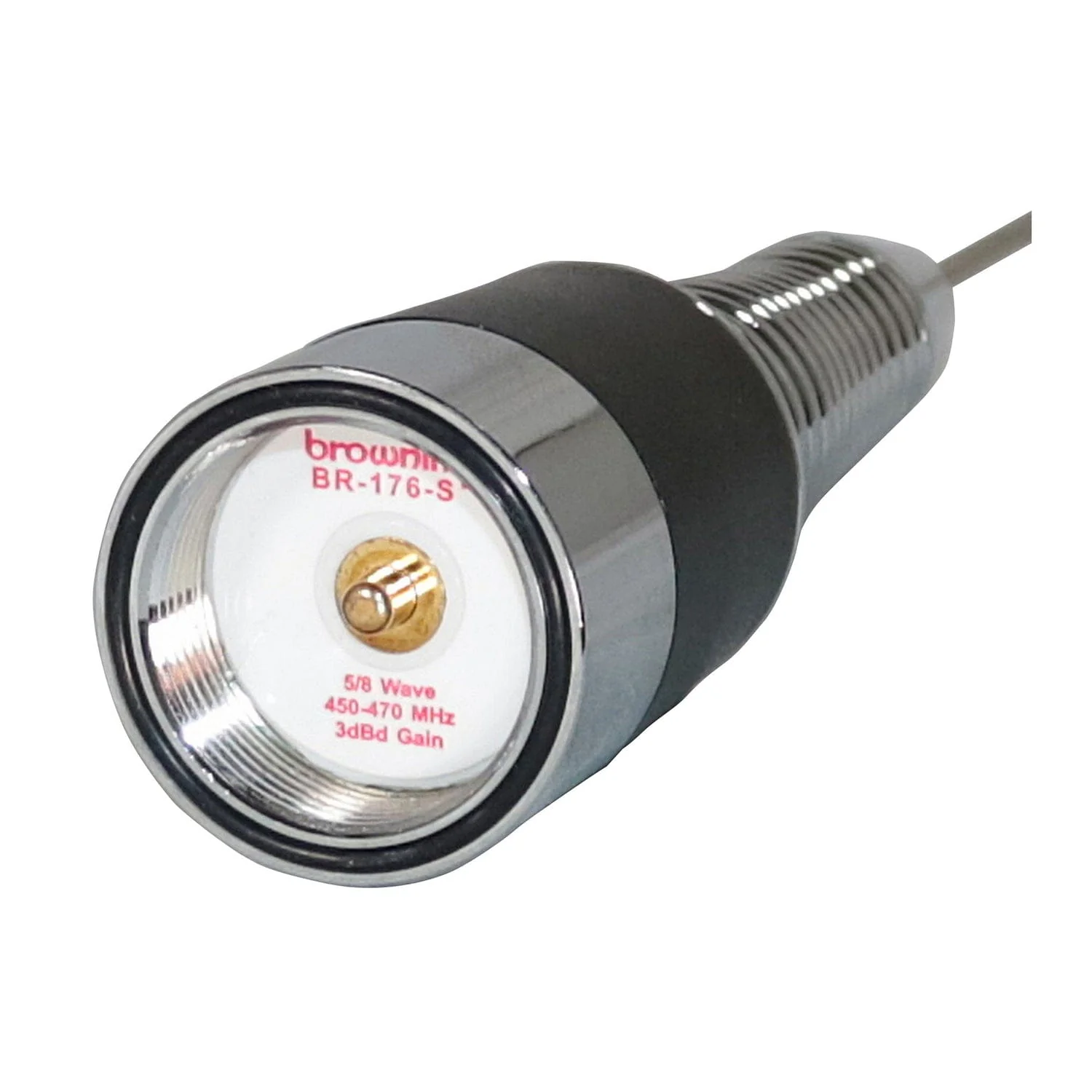 Browning 200-Watt 450 MHz to 470 MHz 3-dBd-Gain UHF Antenna with Spring and NMO Mounting, BR-176-S - Image 4