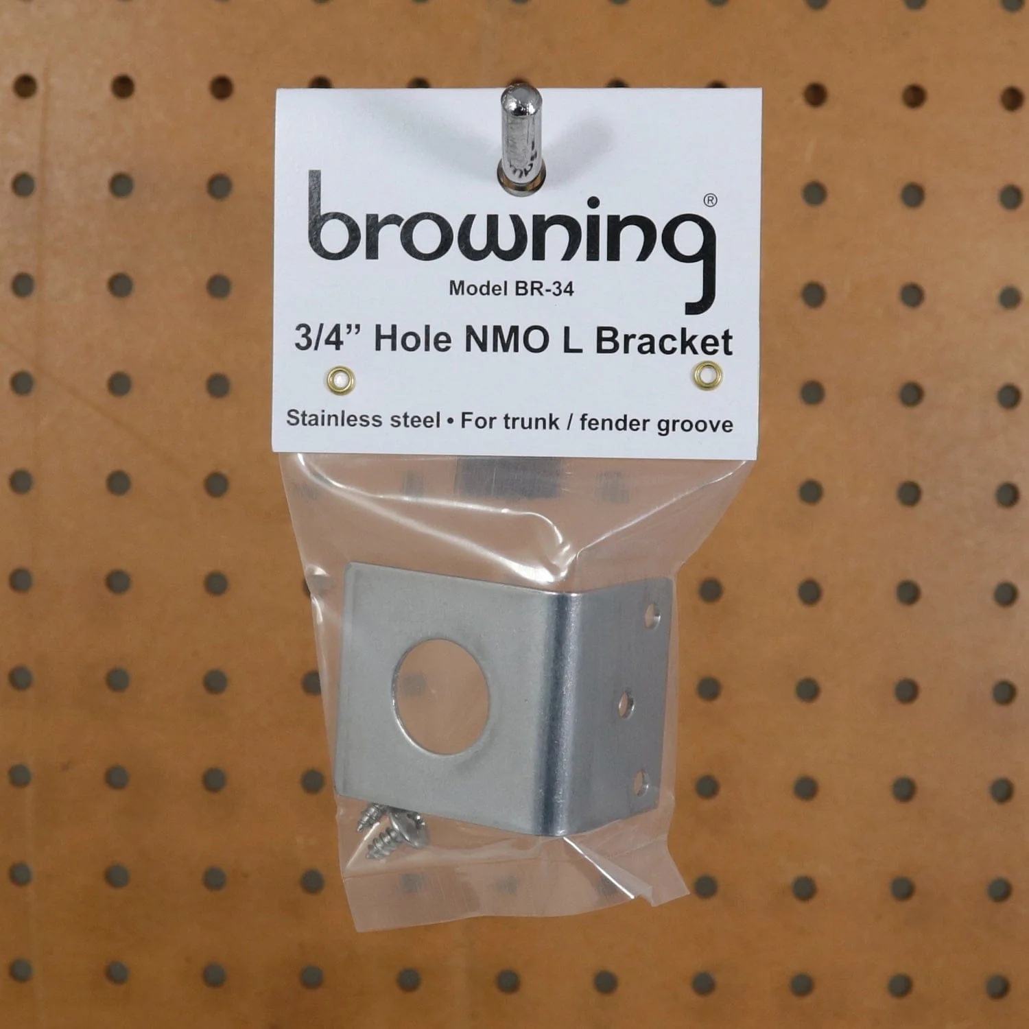 Browning 3/4-In. NMO-Mount Stainless Steel L Bracket, BR-34 - Image 4