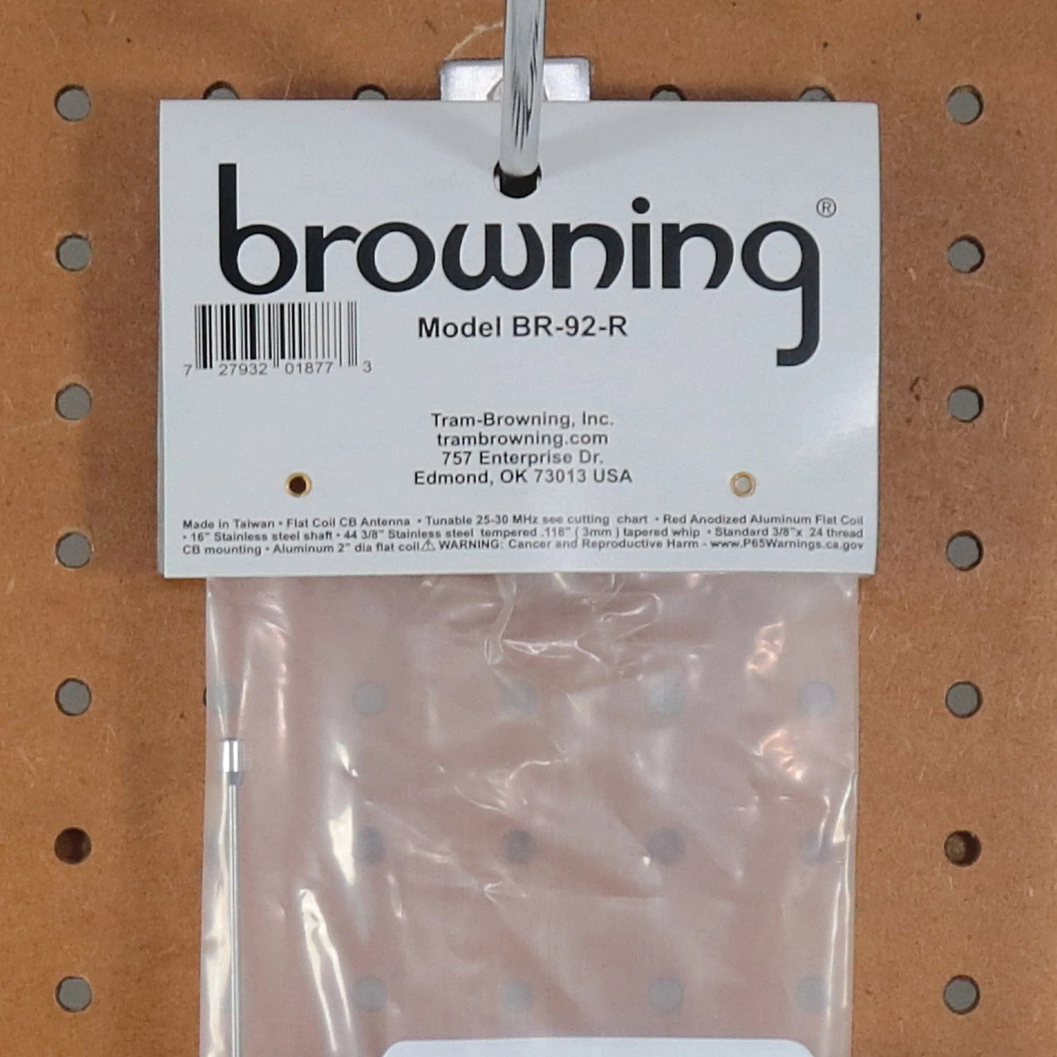 Browning 68-In. 15000-Watt Flat-Coil CB Antenna with 16-In. Shaft, BR-92-BL - Image 3