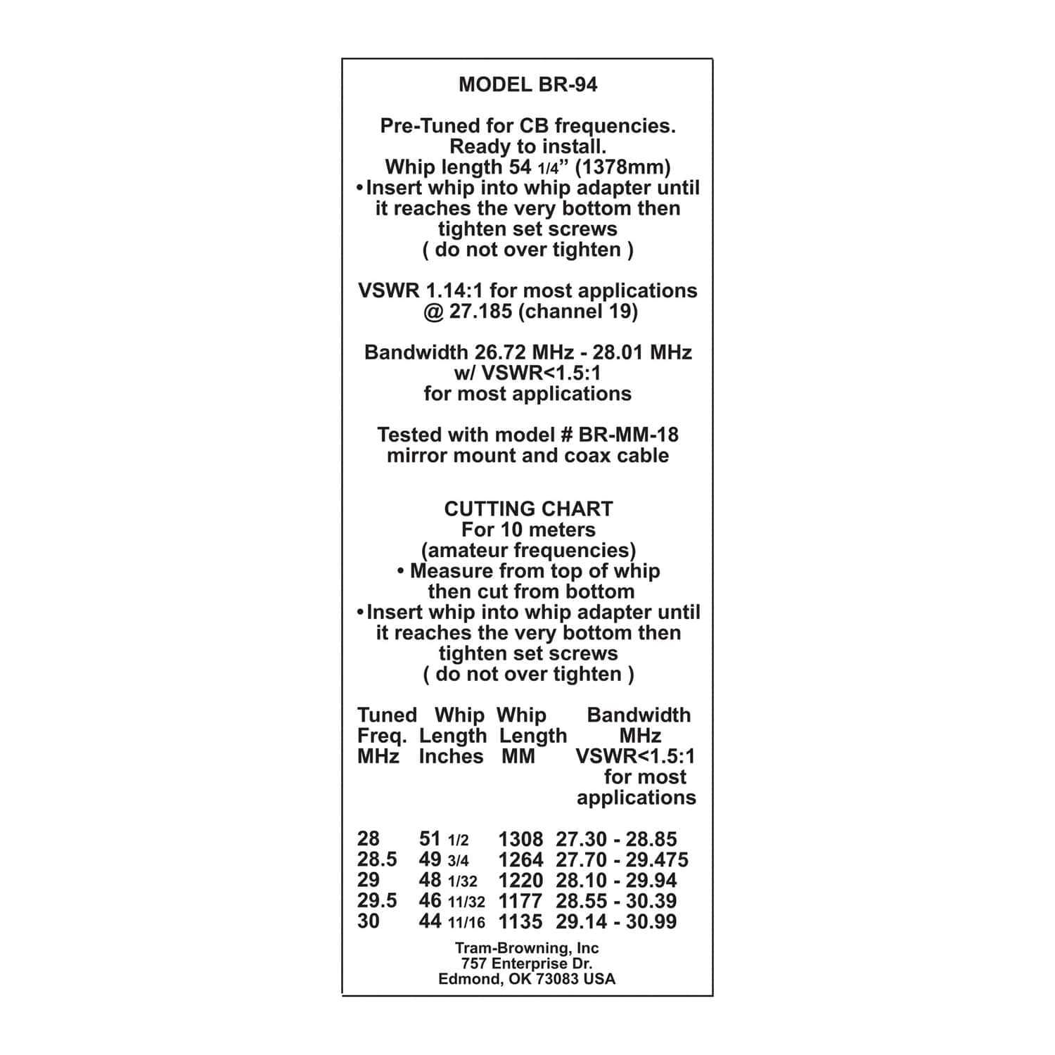 Browning 70.5-In. 15000-Watt Dual-Flat-Coil CB Antenna with 6-In. Shaft, Anodized Red and Midnight Blue, BR-94-RM - Image 3