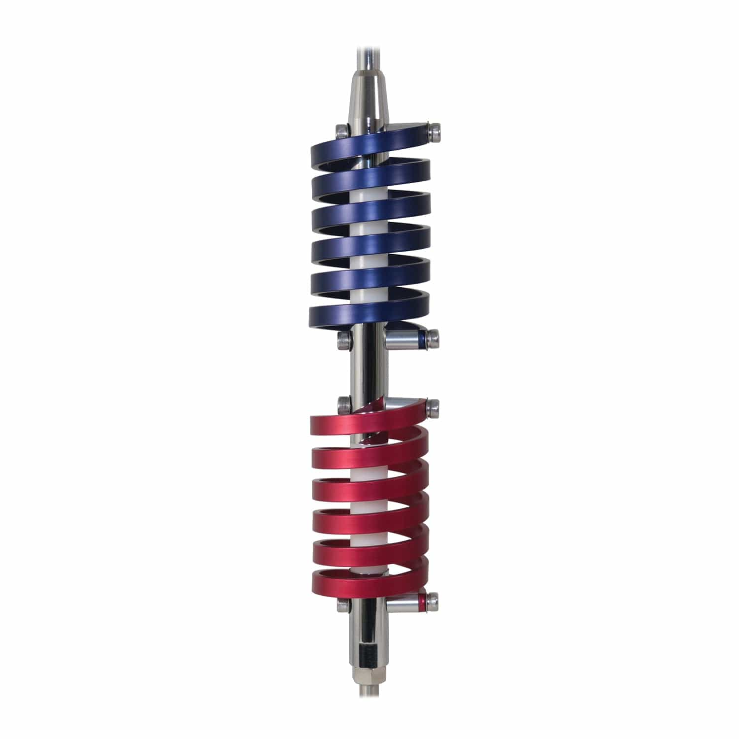 Browning 70.5-In. 15000-Watt Dual-Flat-Coil CB Antenna with 6-In. Shaft, Anodized Red and Midnight Blue, BR-94-RM - Image 4