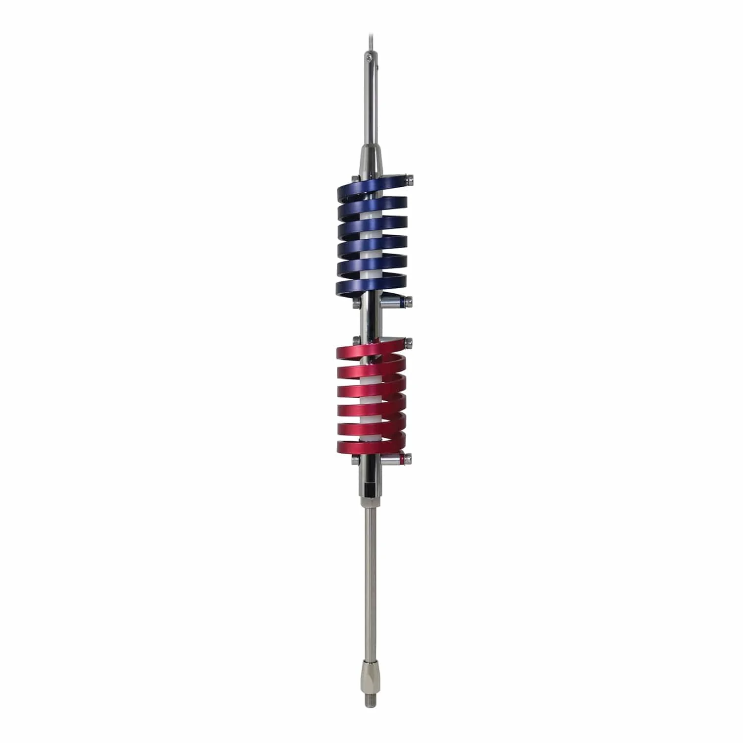 Browning 70.5-In. 15000-Watt Dual-Flat-Coil CB Antenna with 6-In. Shaft, Anodized Red and Midnight Blue, BR-94-RM - Image 5