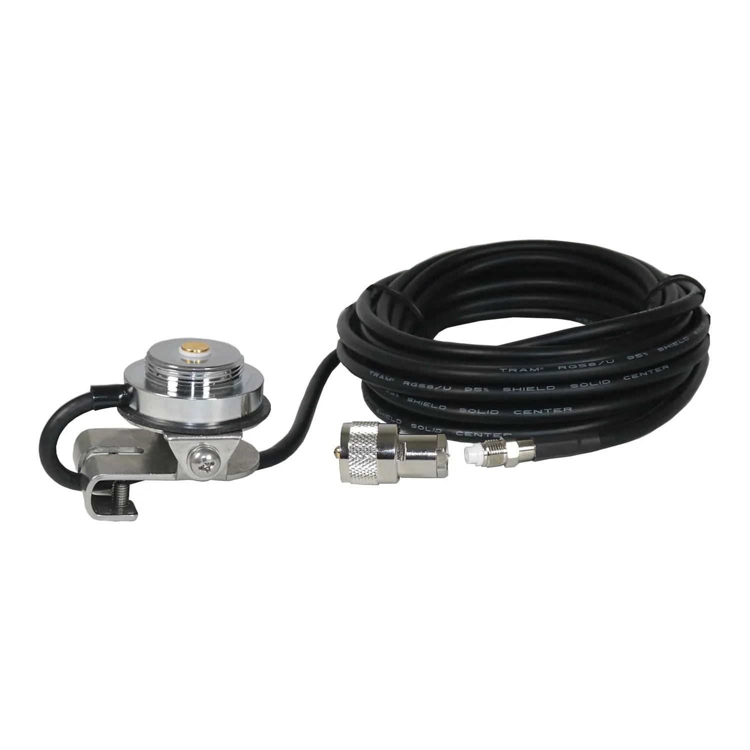 Browning Adjustable NMO Trunk Mount with Preinstalled UHF PL-259 Connector with FME-Female Attached, Fits up to 3/8-In. Surface, BR-1024-UHF - Image 2