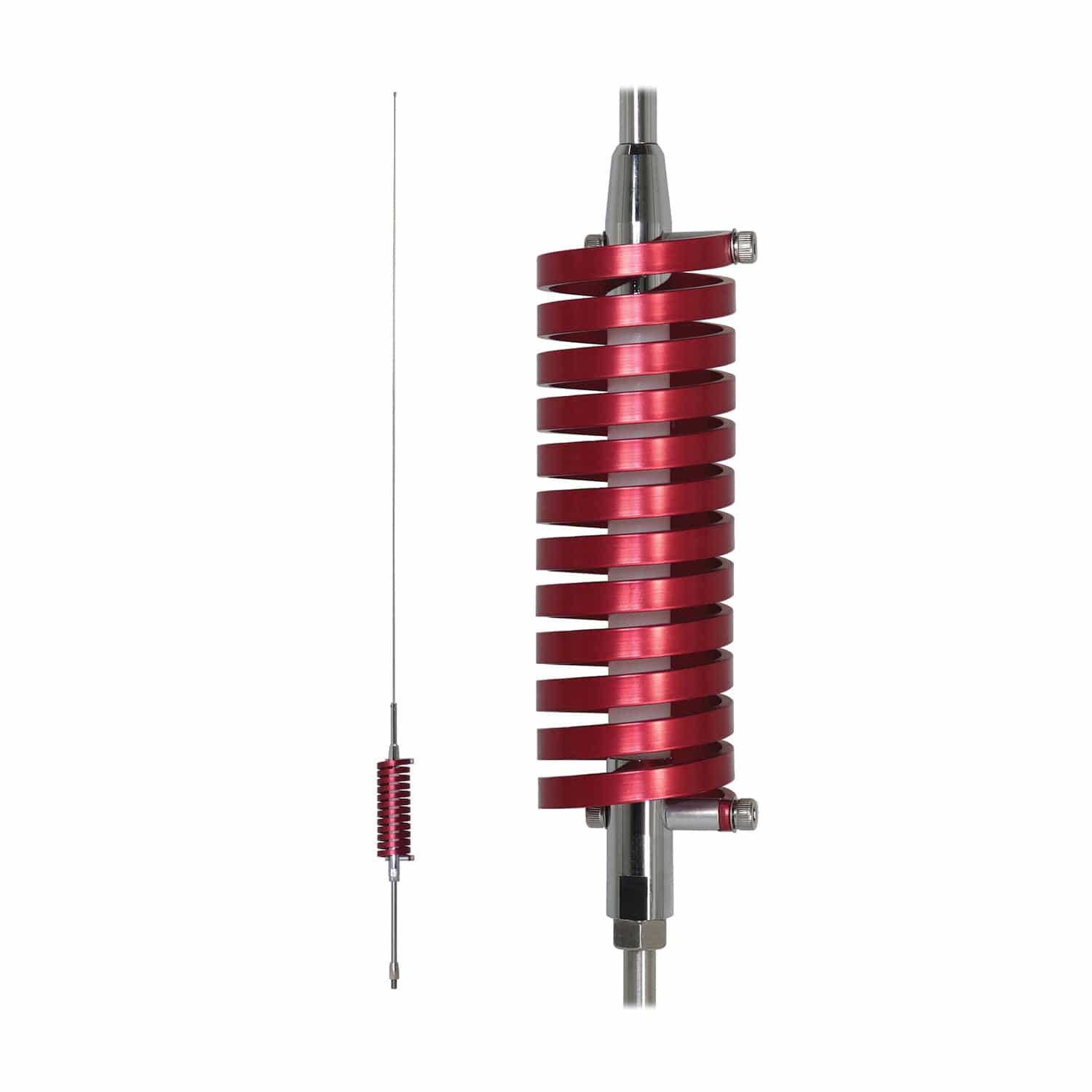 Browning BR-91 63-In. 15000-Watt Flat-Coil CB Antenna with 6-In. Shaft, Red