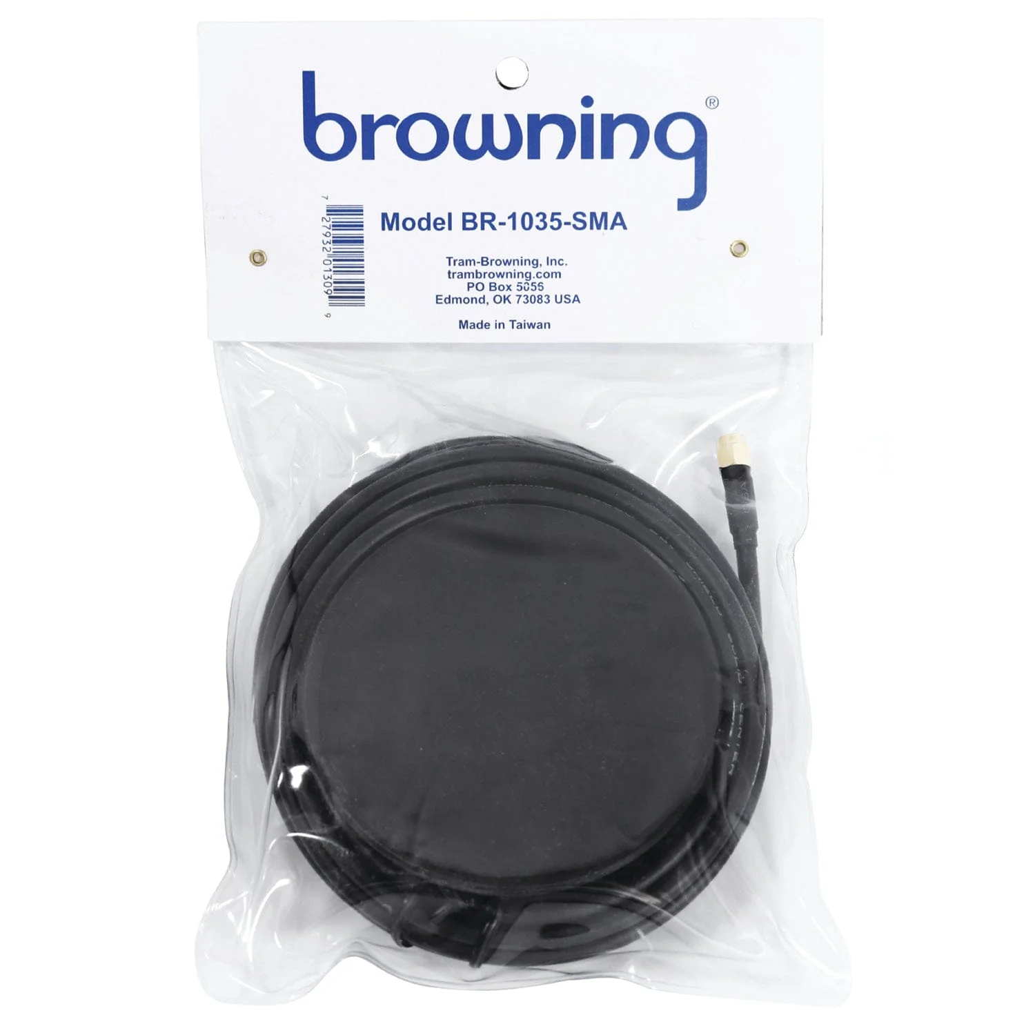 Browning Premium 3-5/8-Inch NMO Magnet Mount with Rubber Boot and Preinstalled SMA-Male Connector, BR-1035-SMA - Image 2
