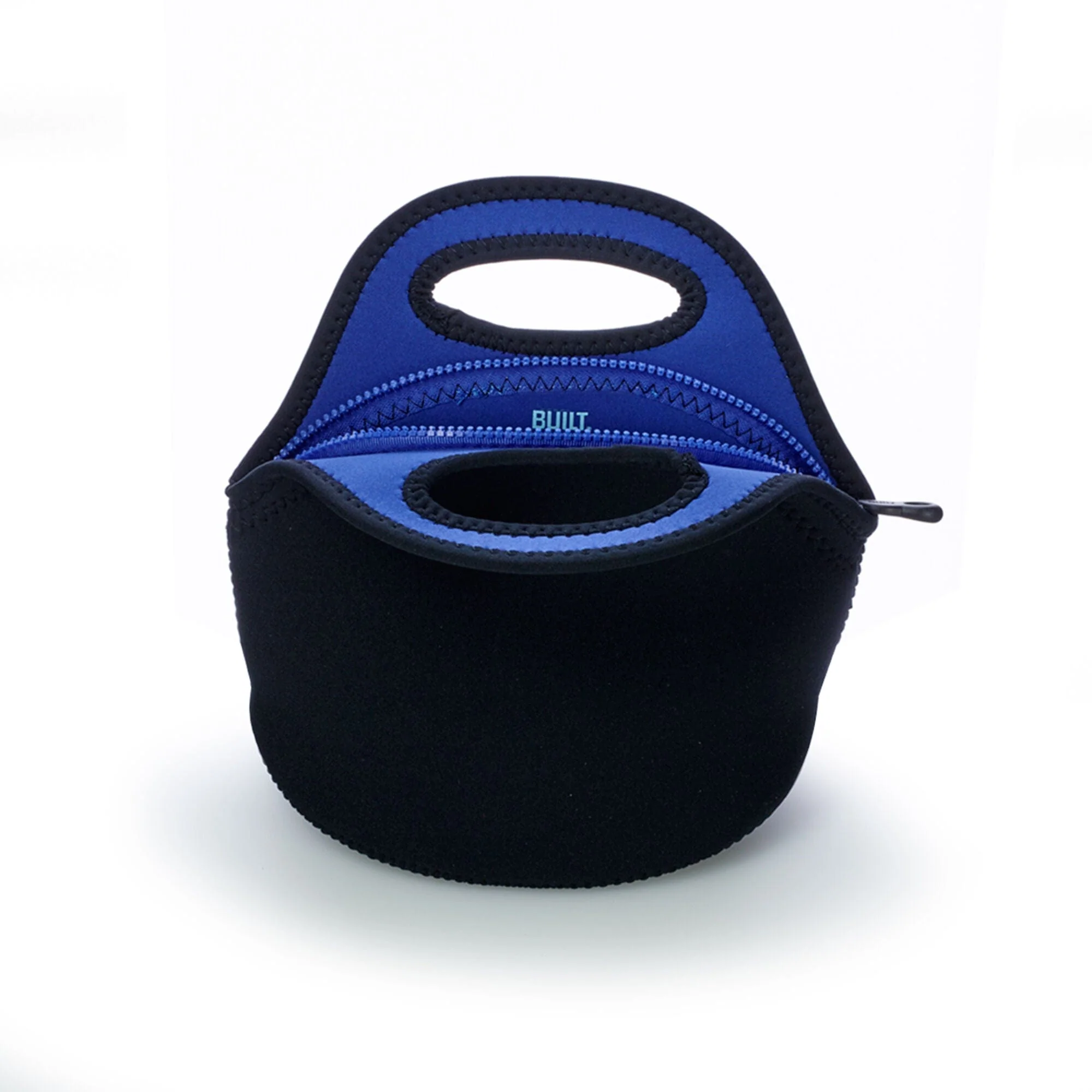Built Gourmet Getaway Soft Neoprene Lunch Tote Bag - Lightweight, Insulated and Reusable, One Size, Black - Image 3