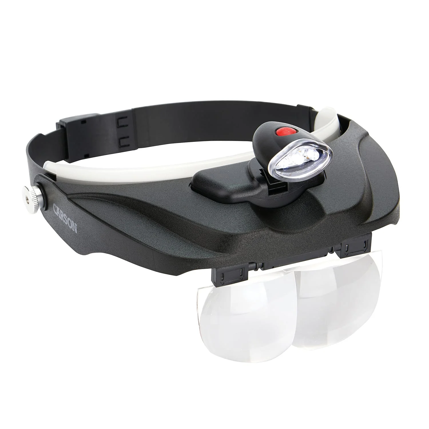 Carson MagniVisor Deluxe LED Head Visor Magnifier - Image 2