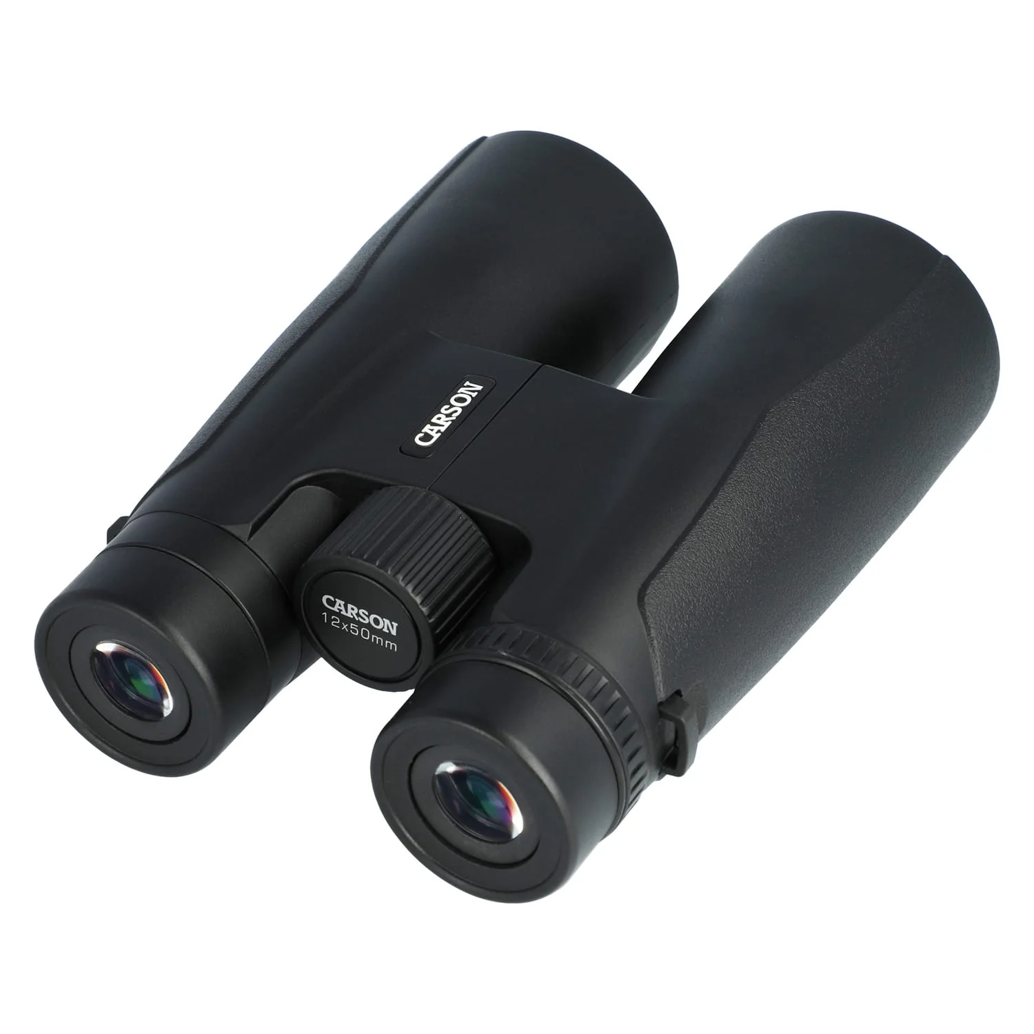 Carson Makalu 12x50 Full-Size Roof-Prism Binoculars with Strap, Pouch, Caps, and Cleaning Cloth for Birding, Hiking, and Outdoor Use - Image 4