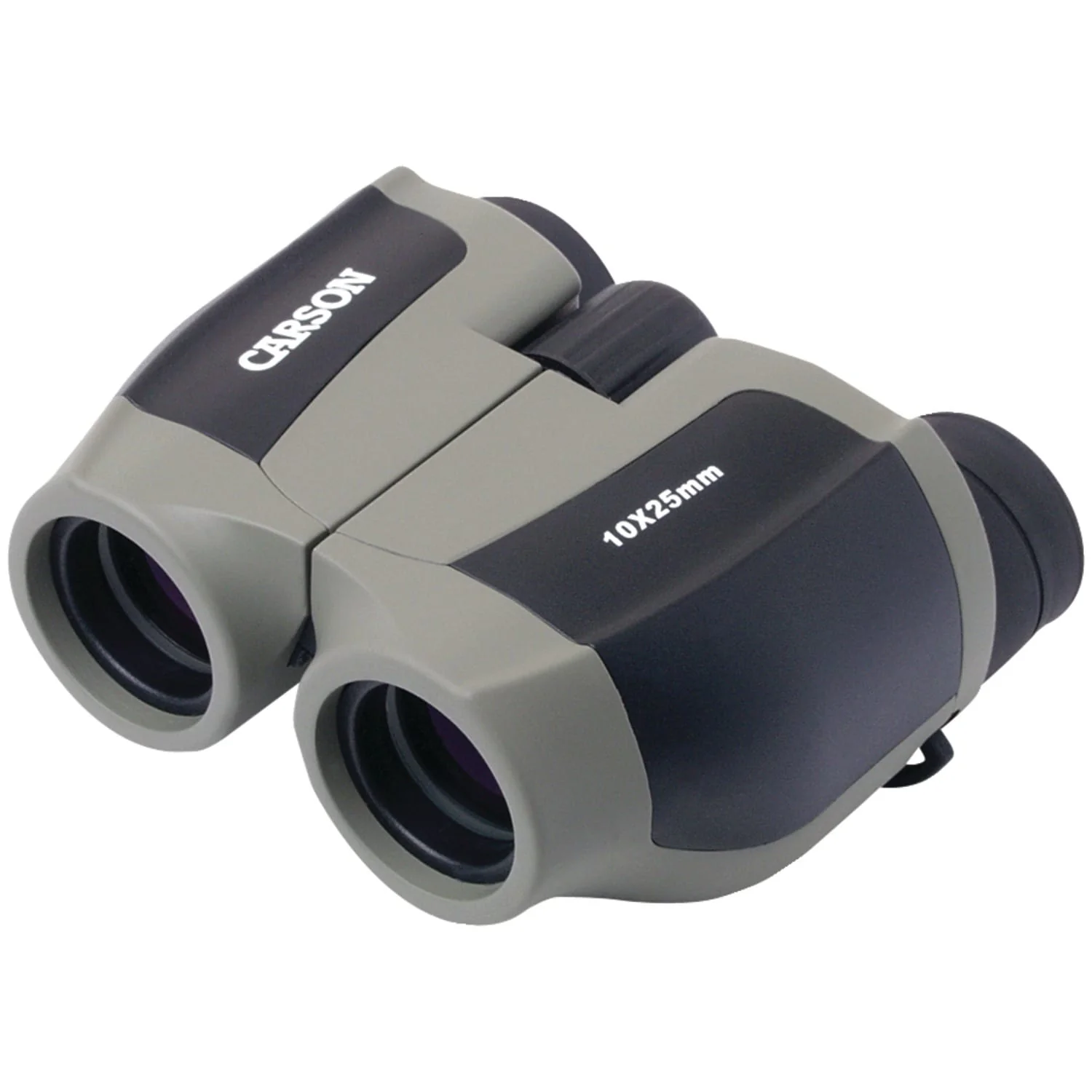 Carson ScoutPlus 10x 25mm Compact Porro Prism Binoculars